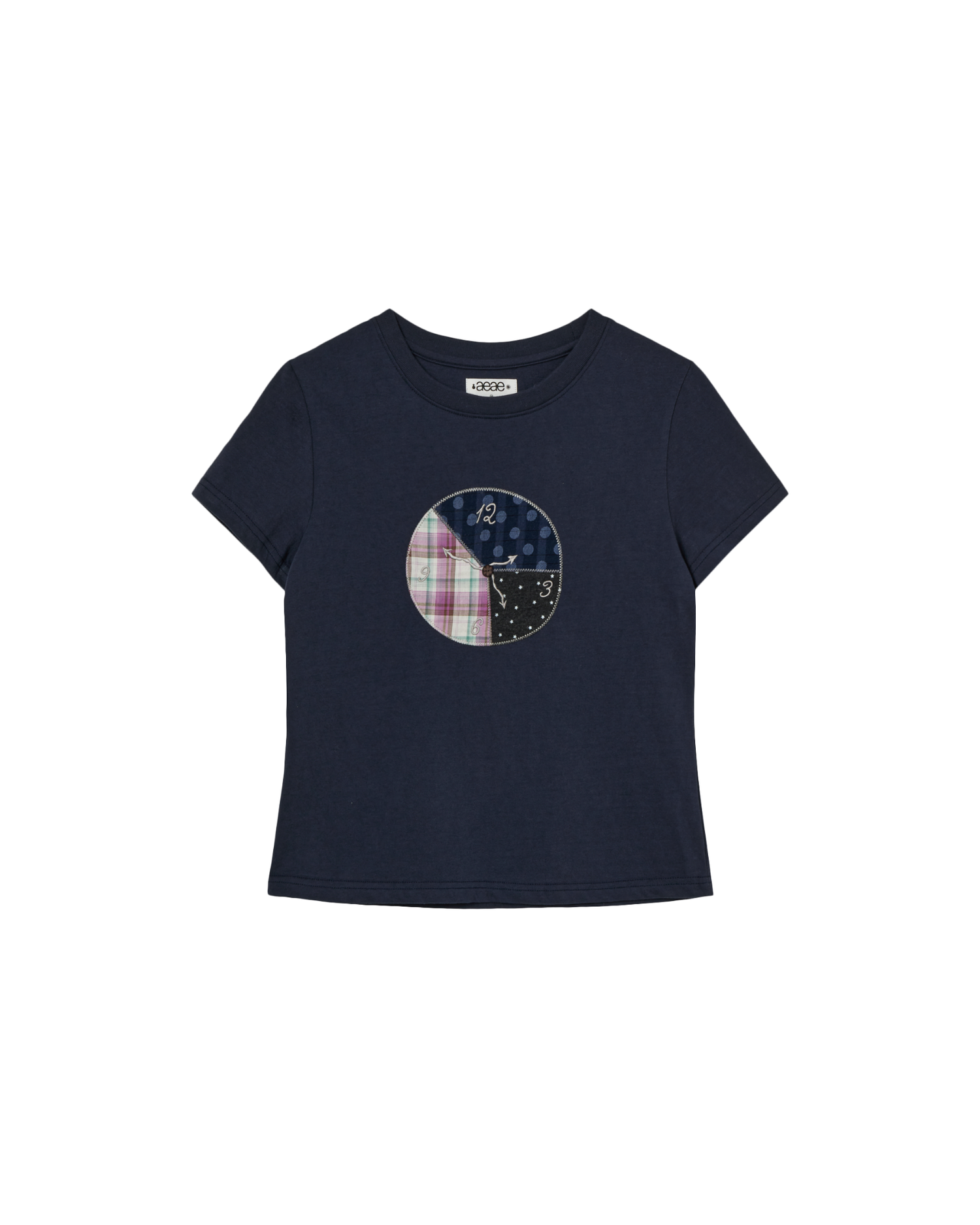 TIK TOK TEE [NAVY]