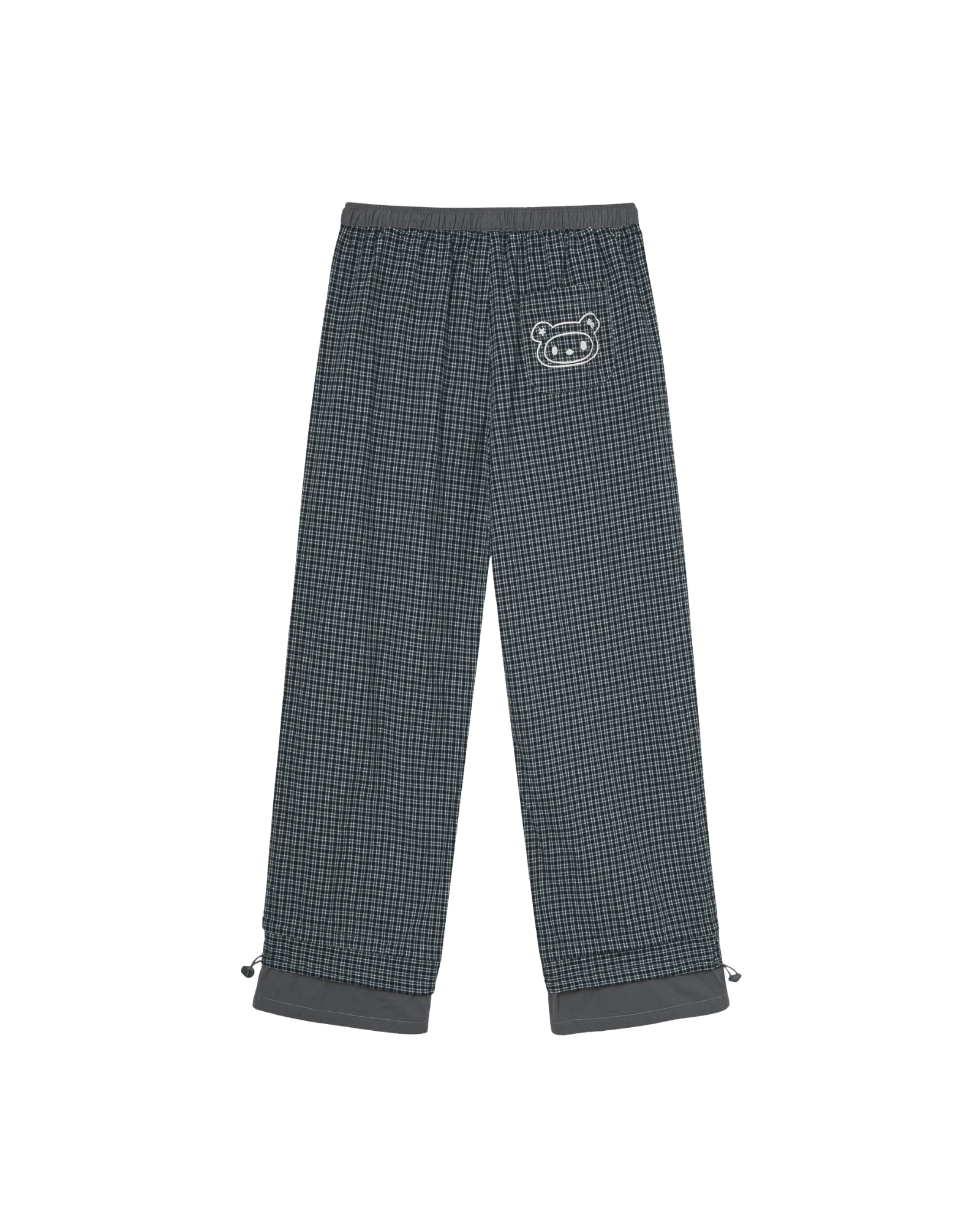 DRAWSTRING PAJAMA PANTS [NAVY]