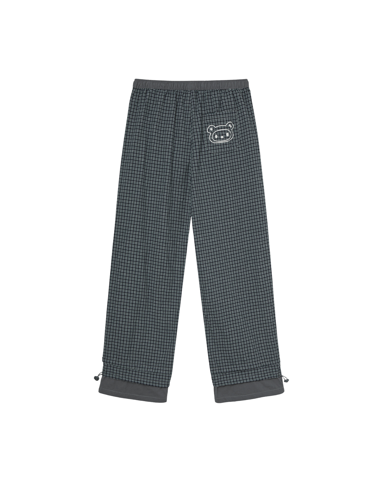 DRAWSTRING PAJAMA PANTS [NAVY]