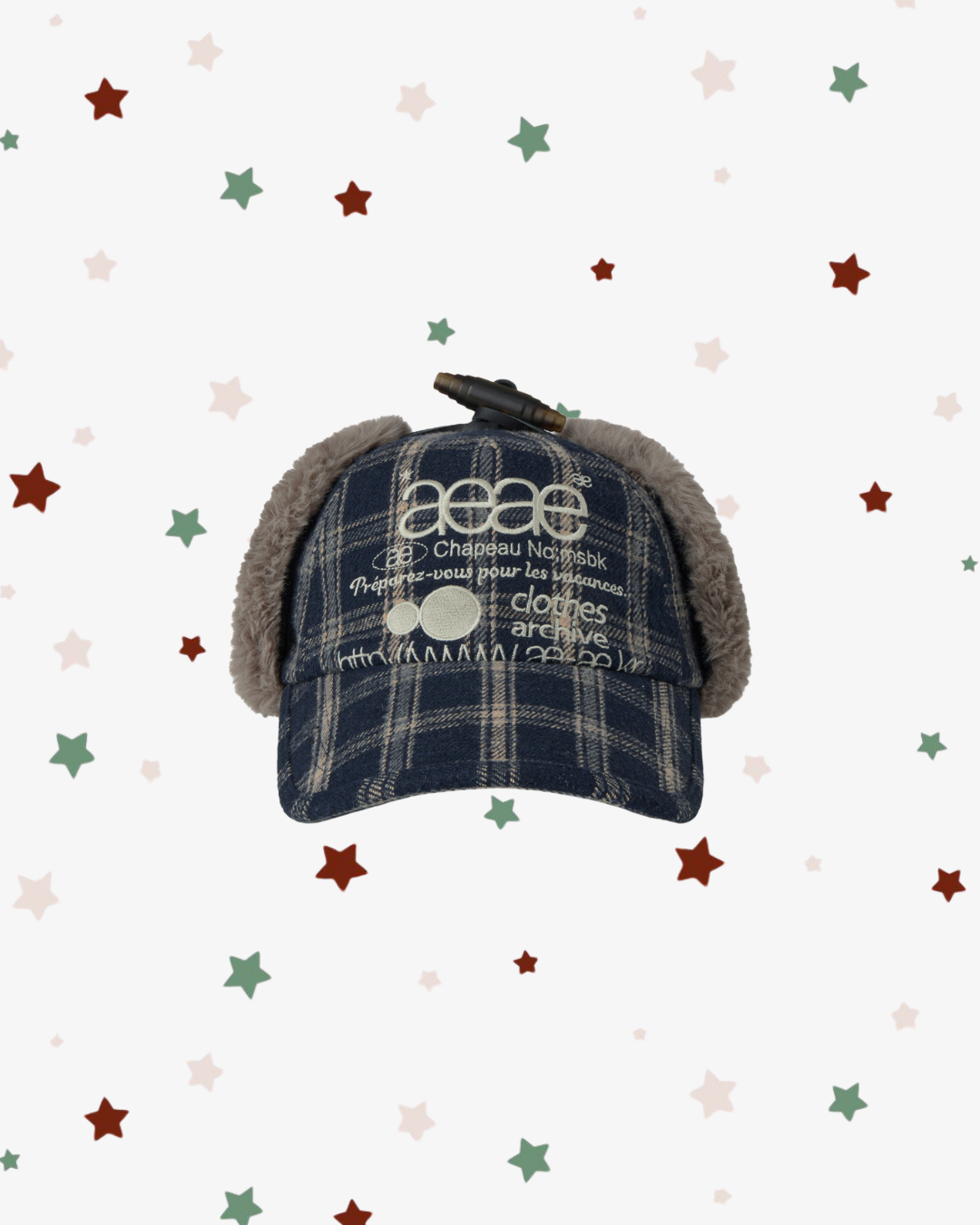 WEB LOGO TROOPER CAP [NAVY]