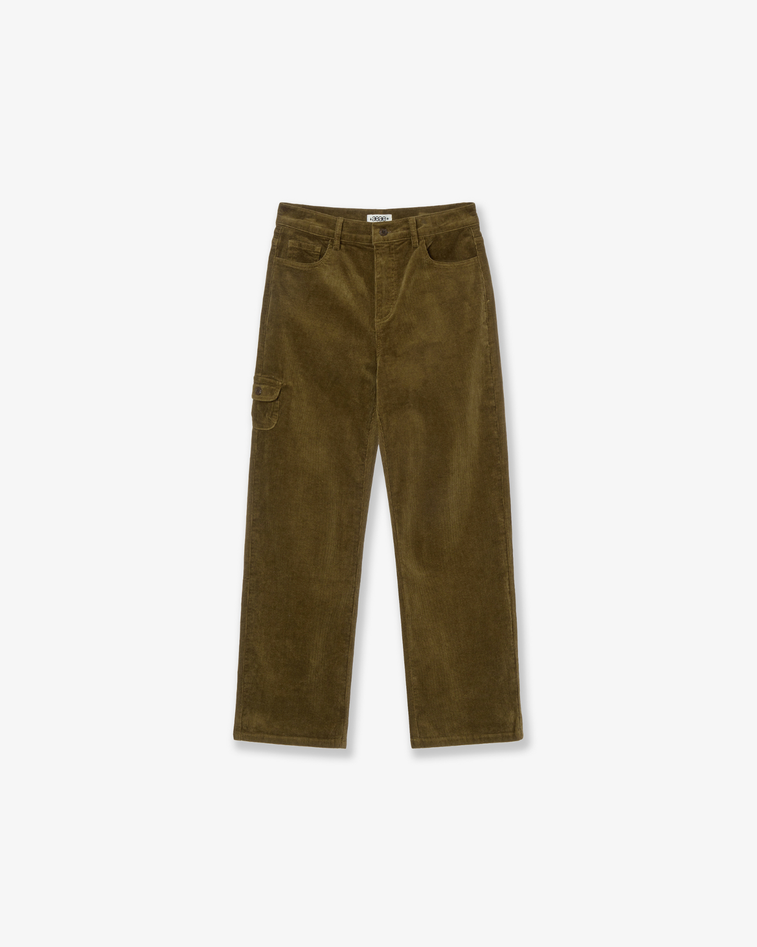 ROUND POCKET CORDUROY PANTS [KHAKI]