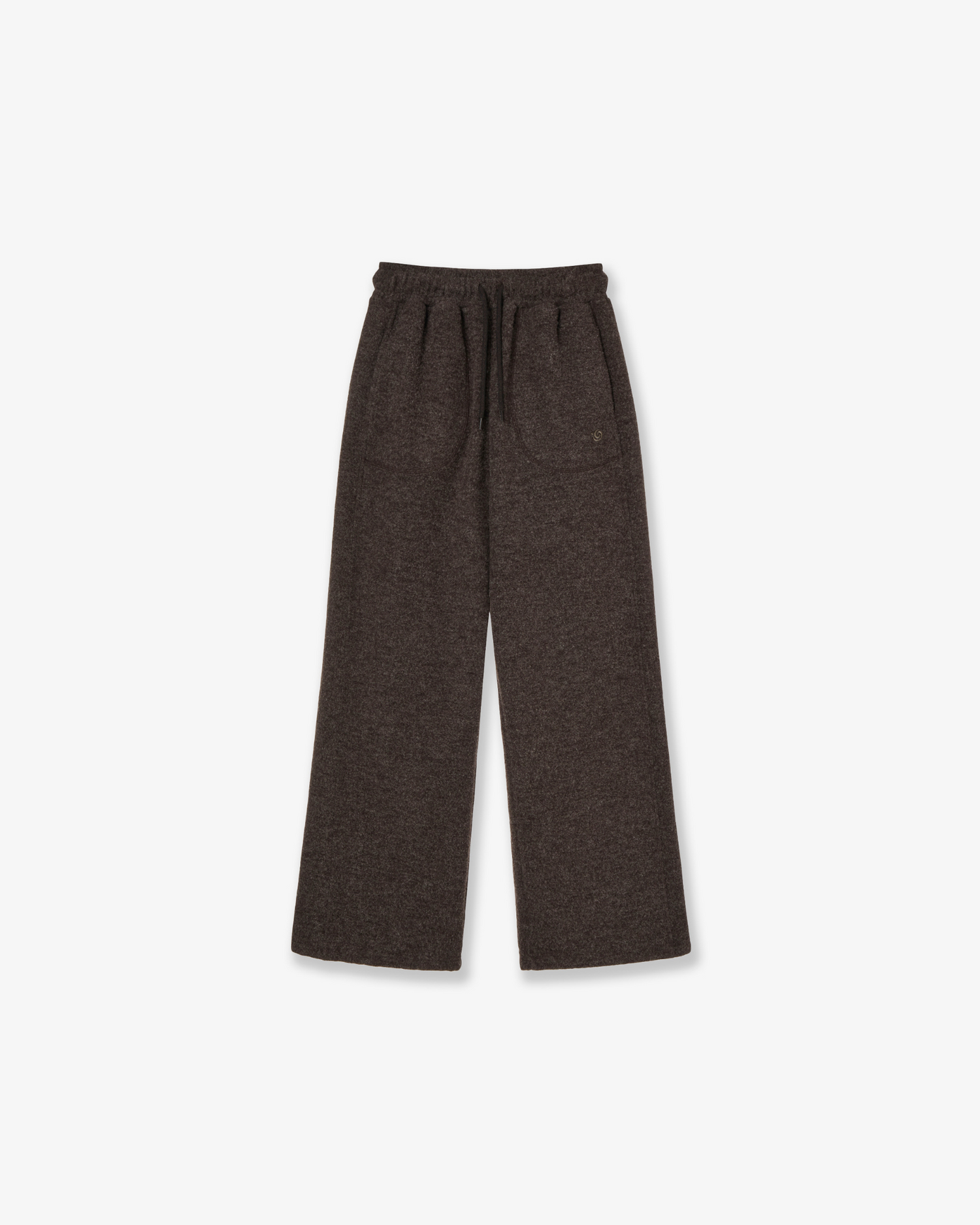 BOUCLE FLEECE PANTS [BROWN]