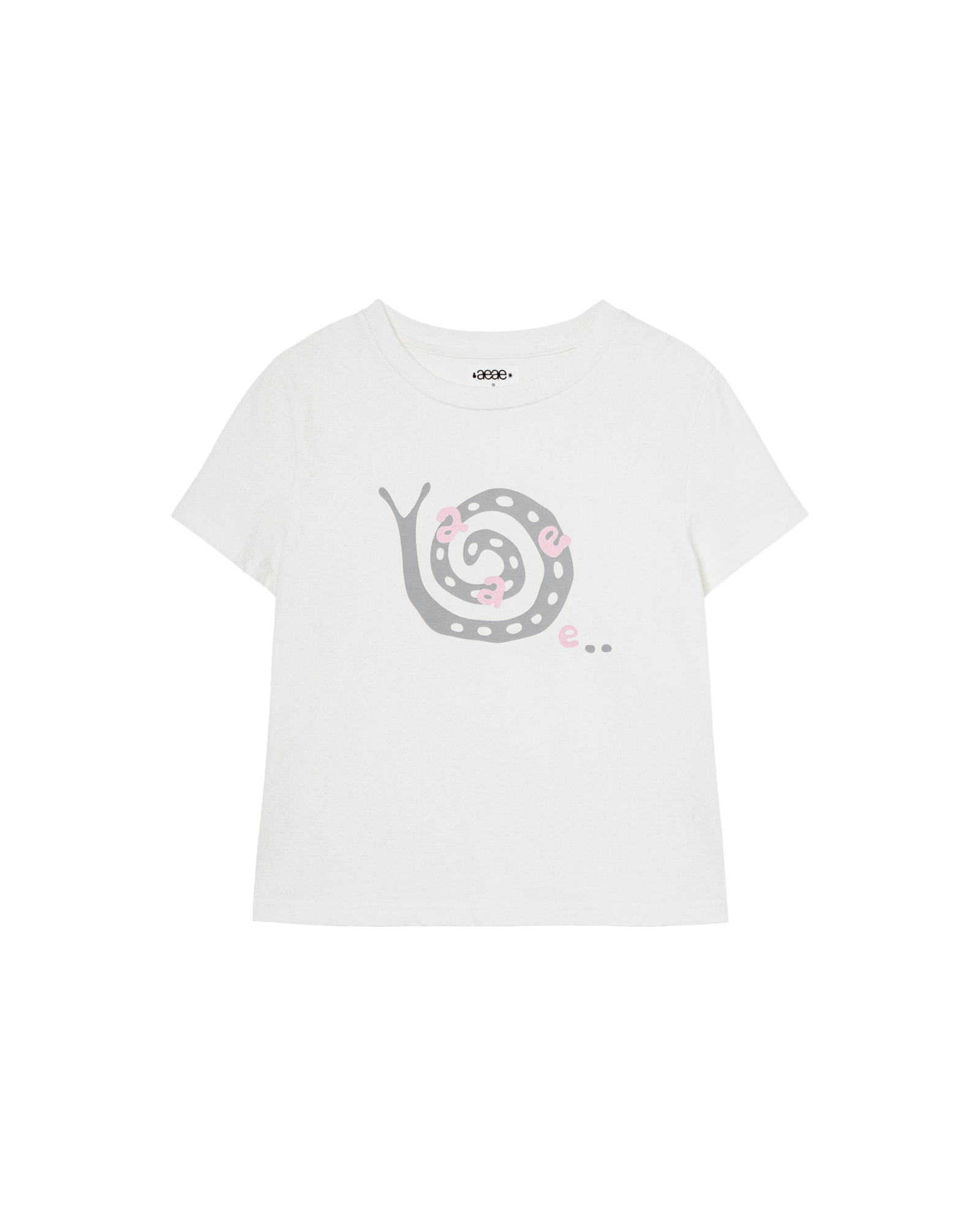 SNAIL T-SHIRTS [WHITE]