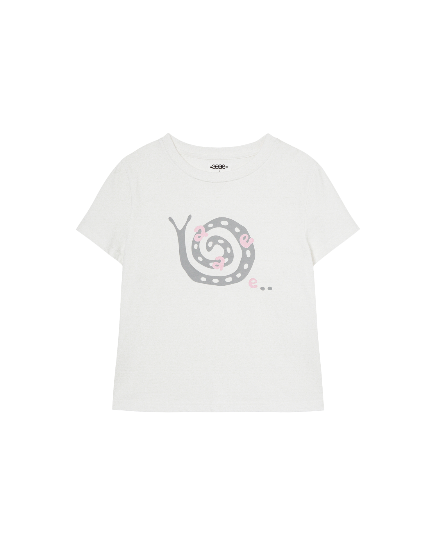 SNAIL T-SHIRTS [WHITE]