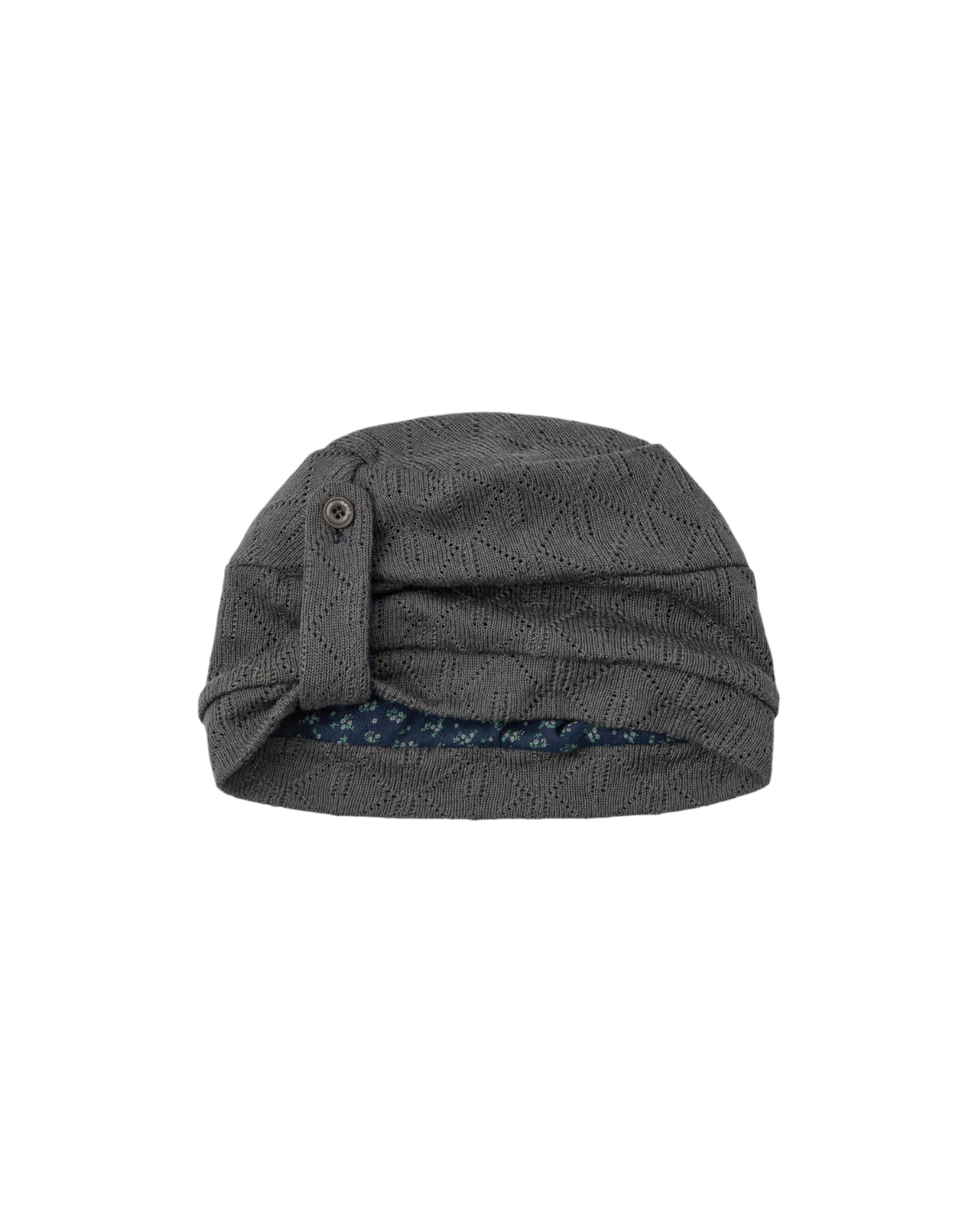 WRINKLED BEANIE [CHARCOAL]