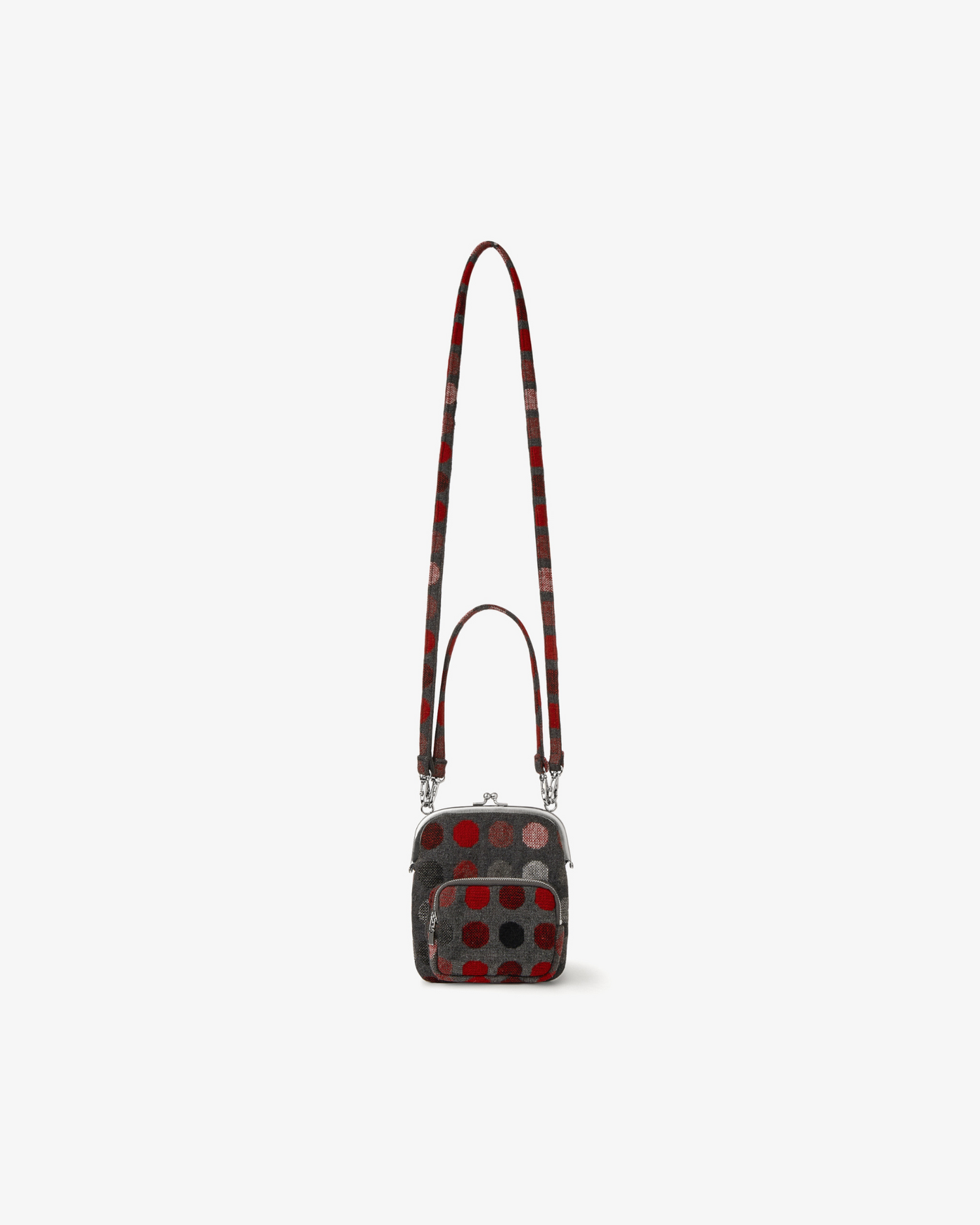 MINI POCKET 2WAY BAG [DOT CHARCOAL]