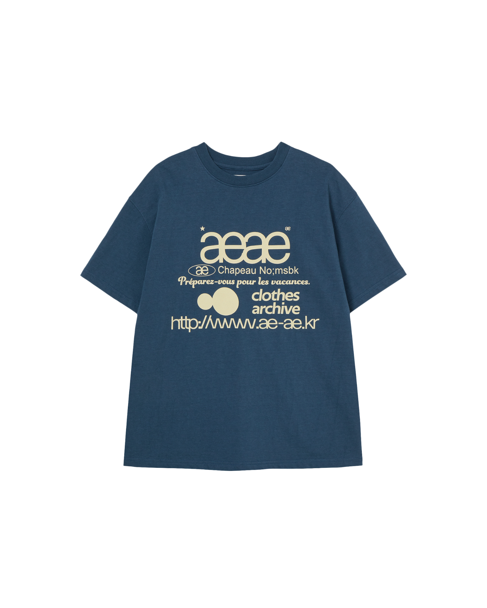 WEB LOGO T-SHIRTS [INDIGO]