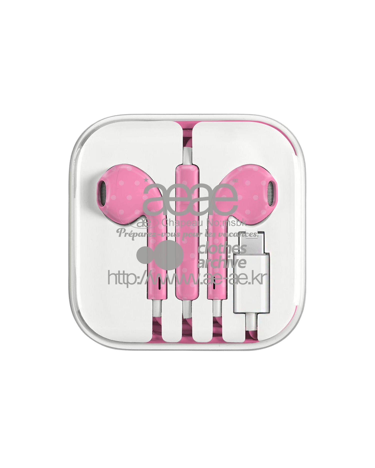 AE CUSTOM EARPHONES (USB-C) [PINK]