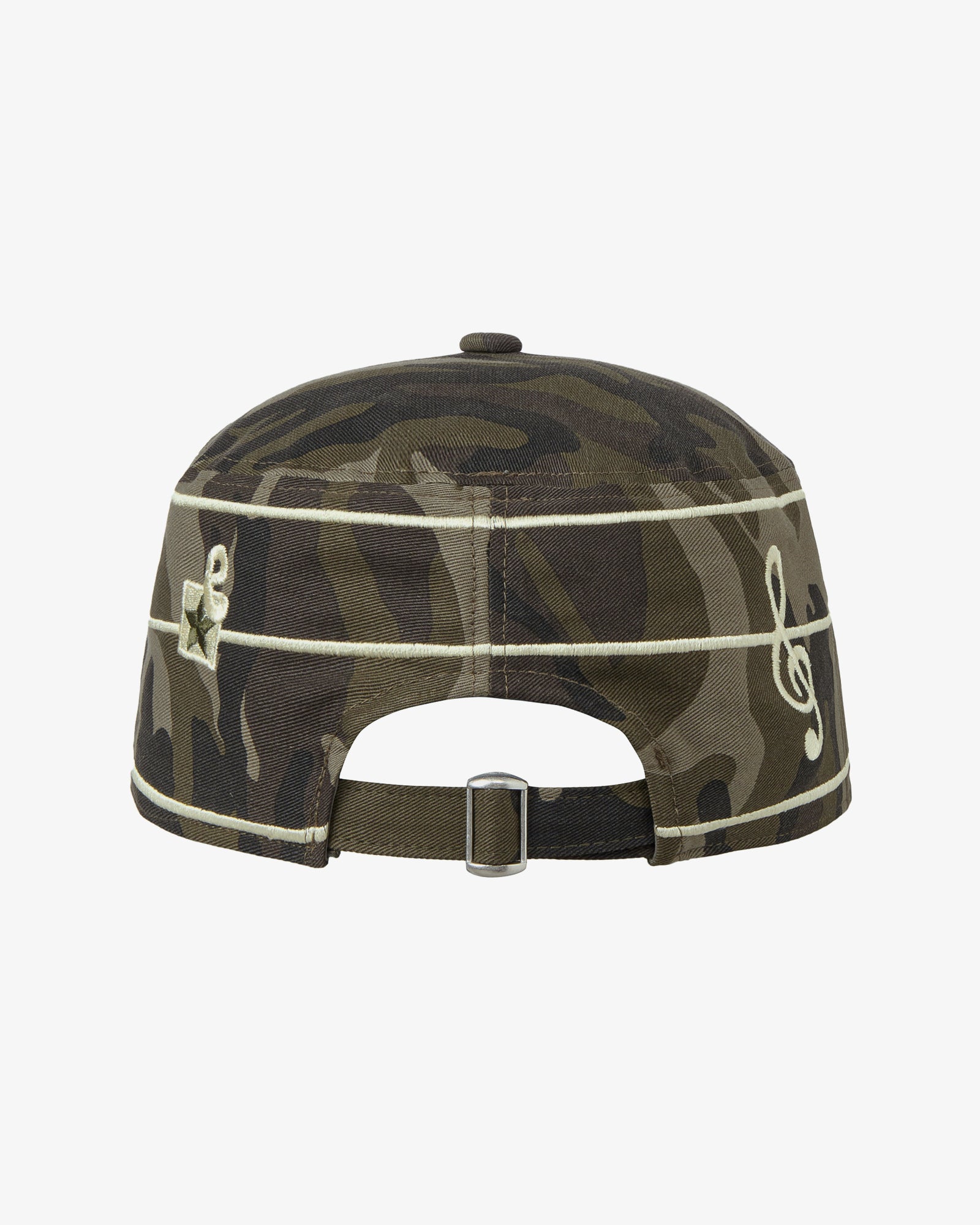 A LOGO PILLBOX CAP [CAMO]