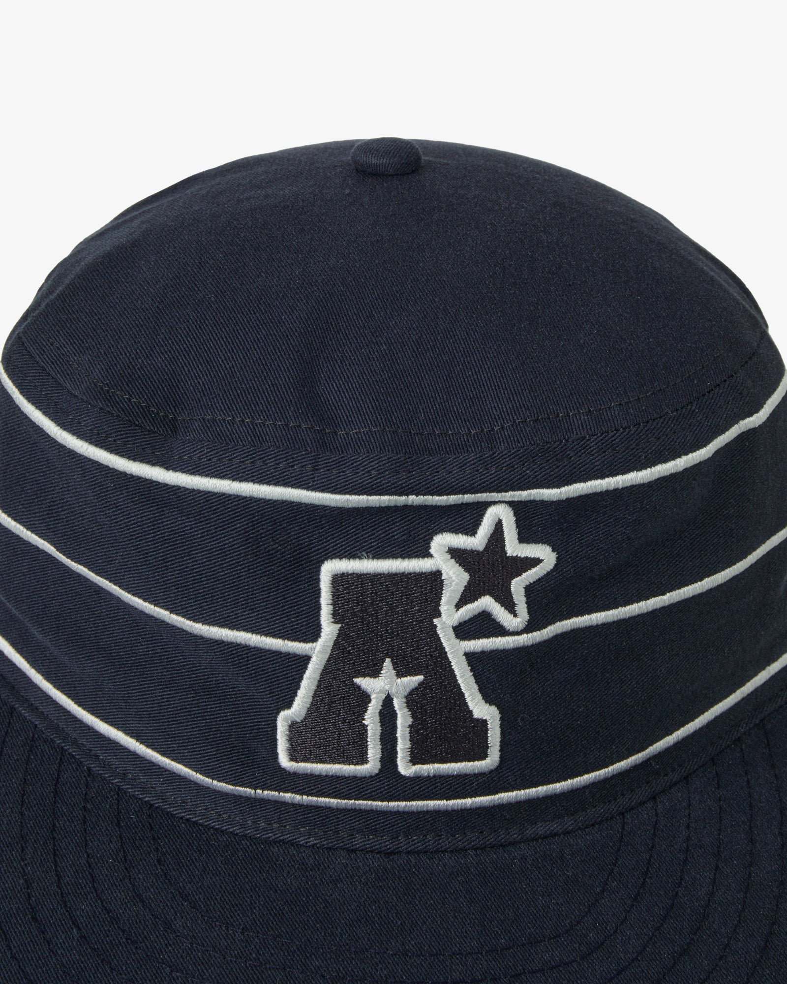 A LOGO PILLBOX CAP [NAVY]