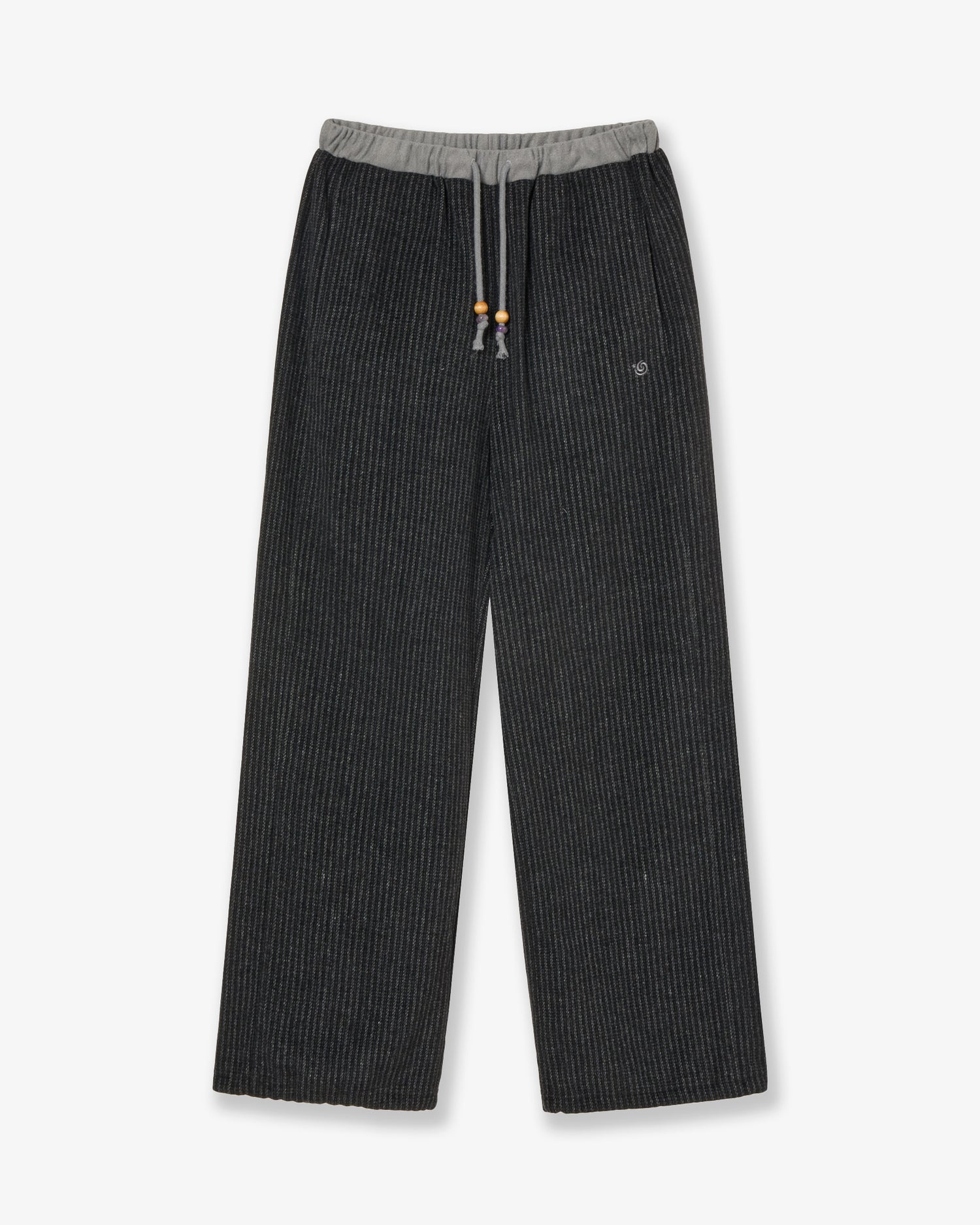 ANGEL STRIPE PANTS [BLACK]
