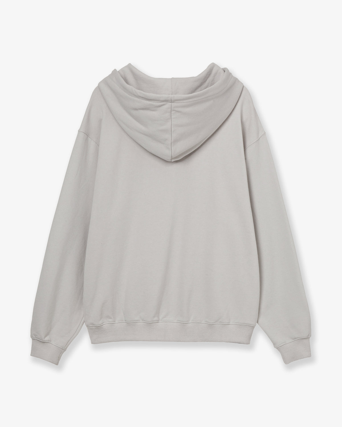 APPLIQUE FLOWER LOGO HOODIE [ASH]