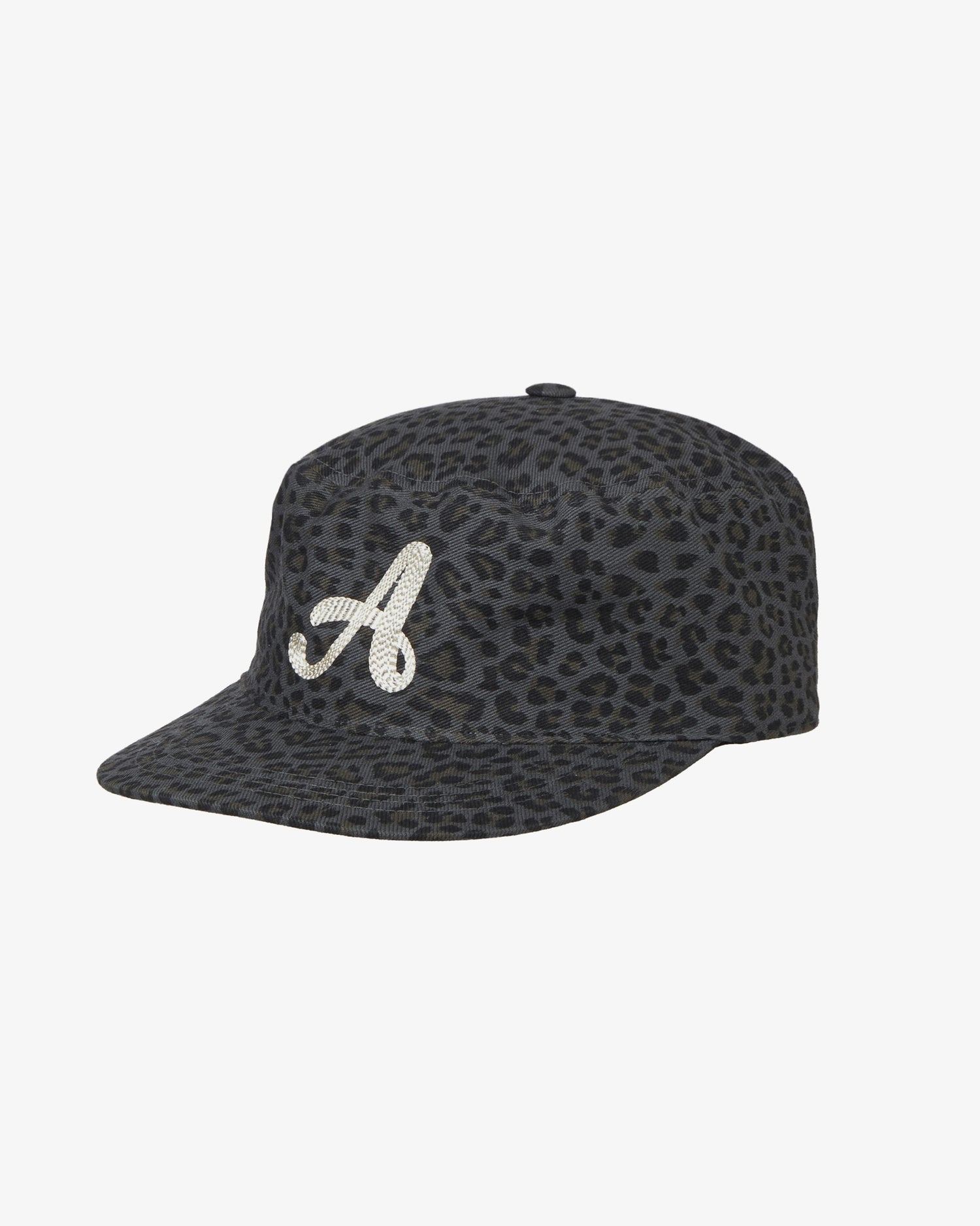 A SYMBOL PILLBOX CAP [LEOPARD]