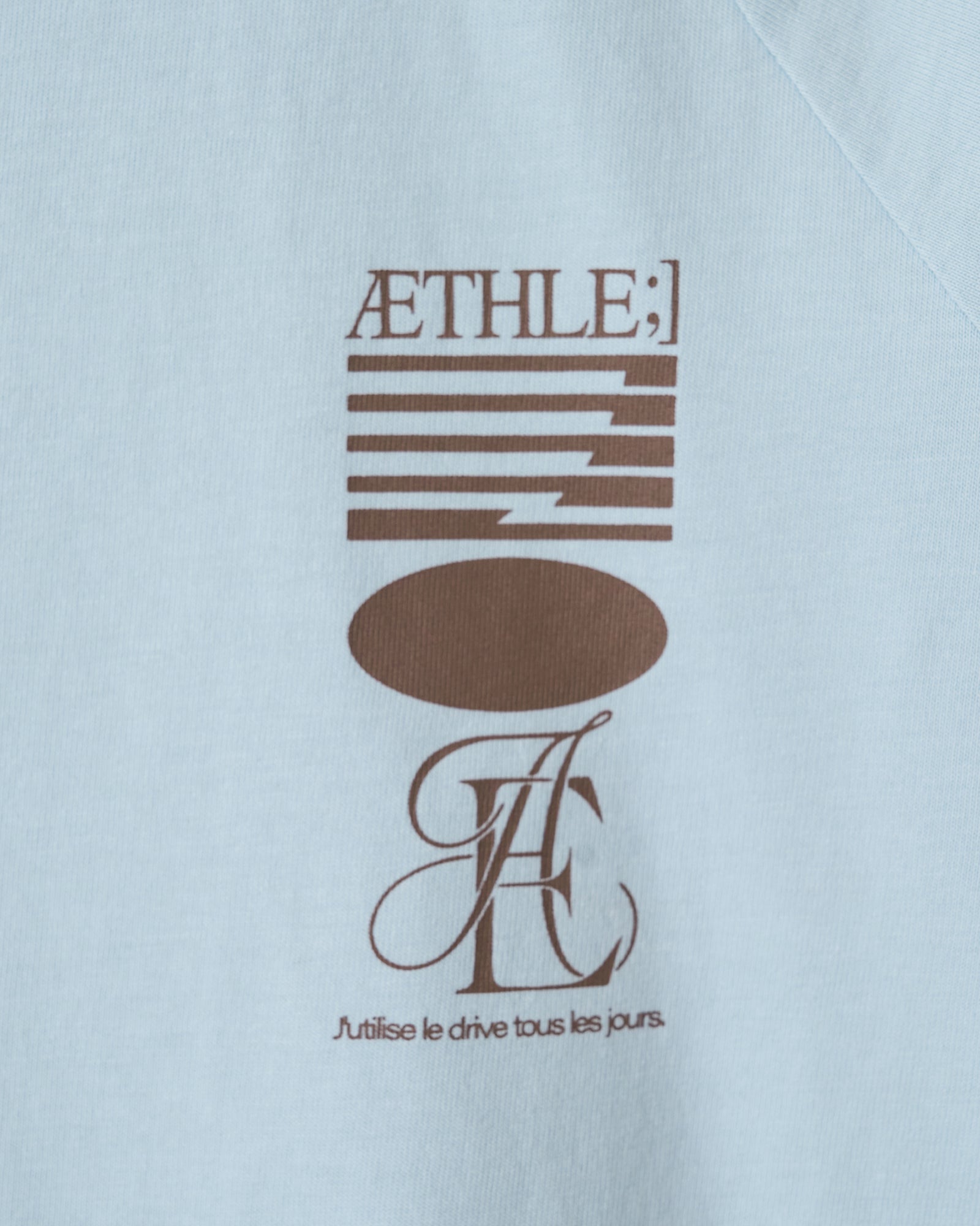 [AEAE]ATHLETE STRIPE HALF T-SHIRTS [WHITE] (アスリートスト ATHLETE STRIPE HALF T-SHIRTS [WHITE] – aeae JAPAN