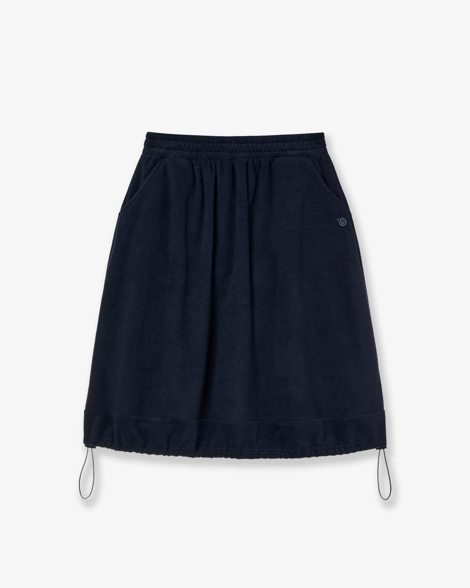 BALLOON FLEECE SKIRT [NAVY]