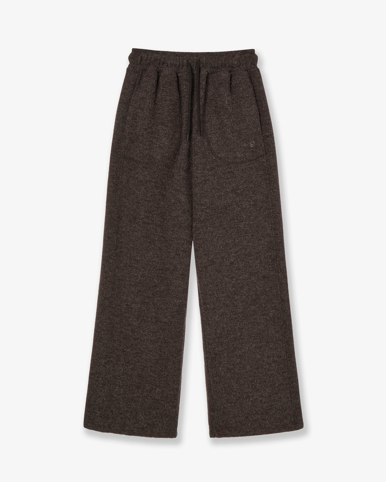 BOUCLE FLEECE PANTS [BROWN]