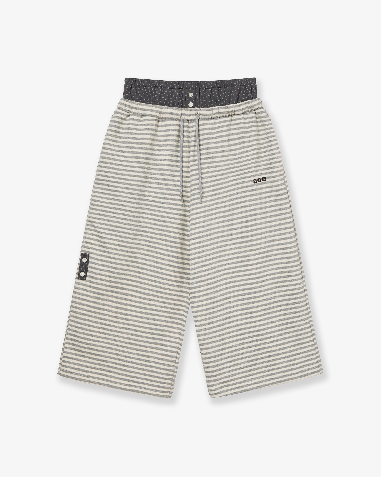 BRIEFS LAYERED SWEATPANTS [GREY]