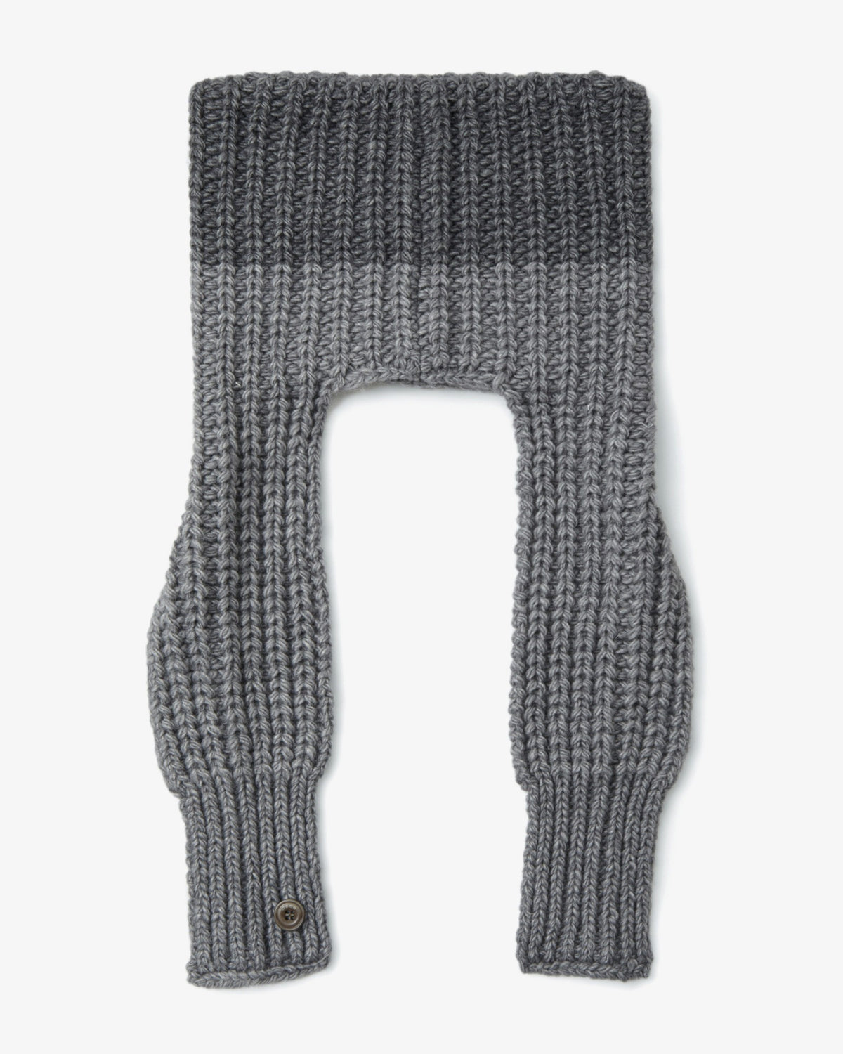 BULKY SQUARE BEANIE [GREY]