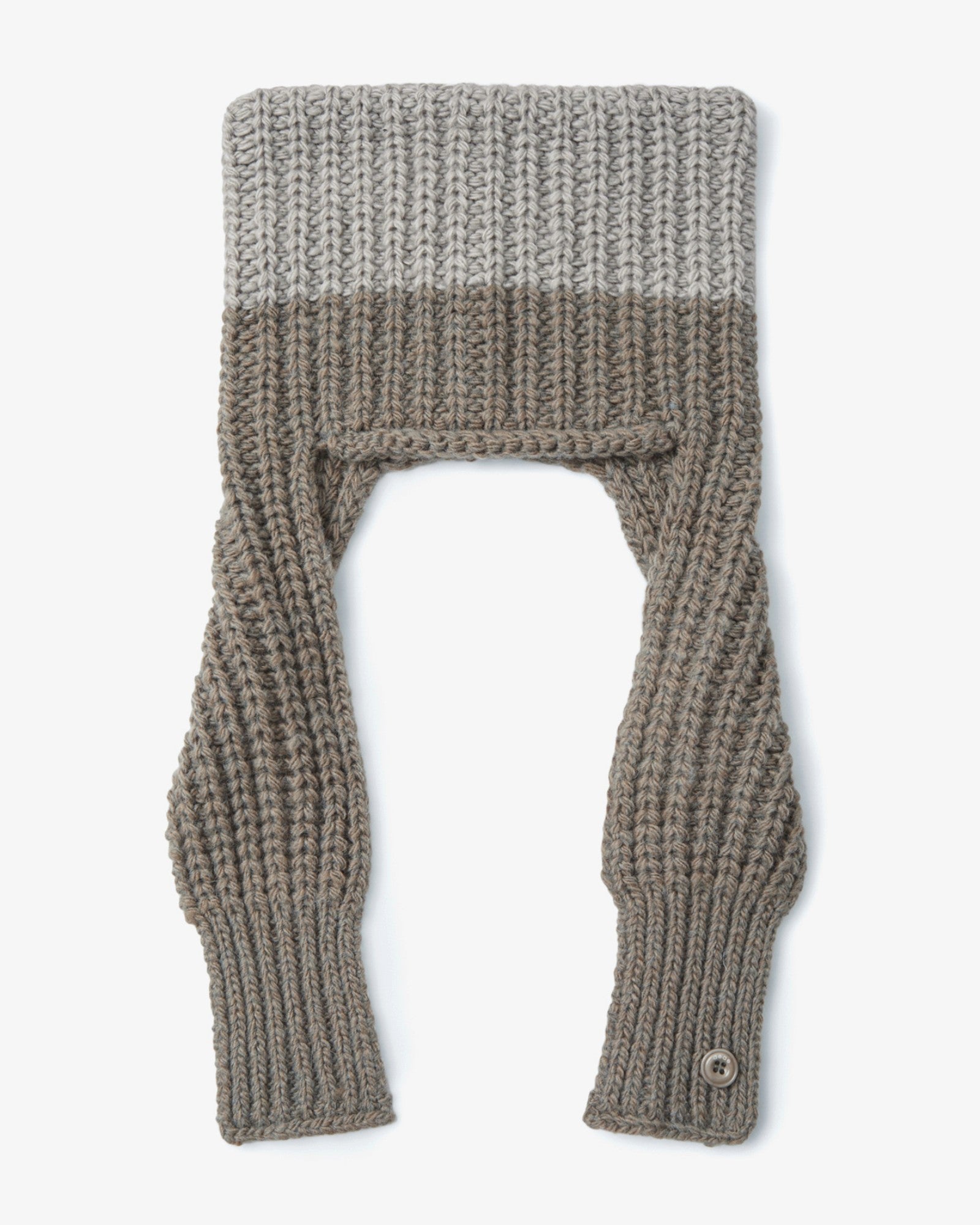 BULKY SQUARE BEANIE [OLIVE]