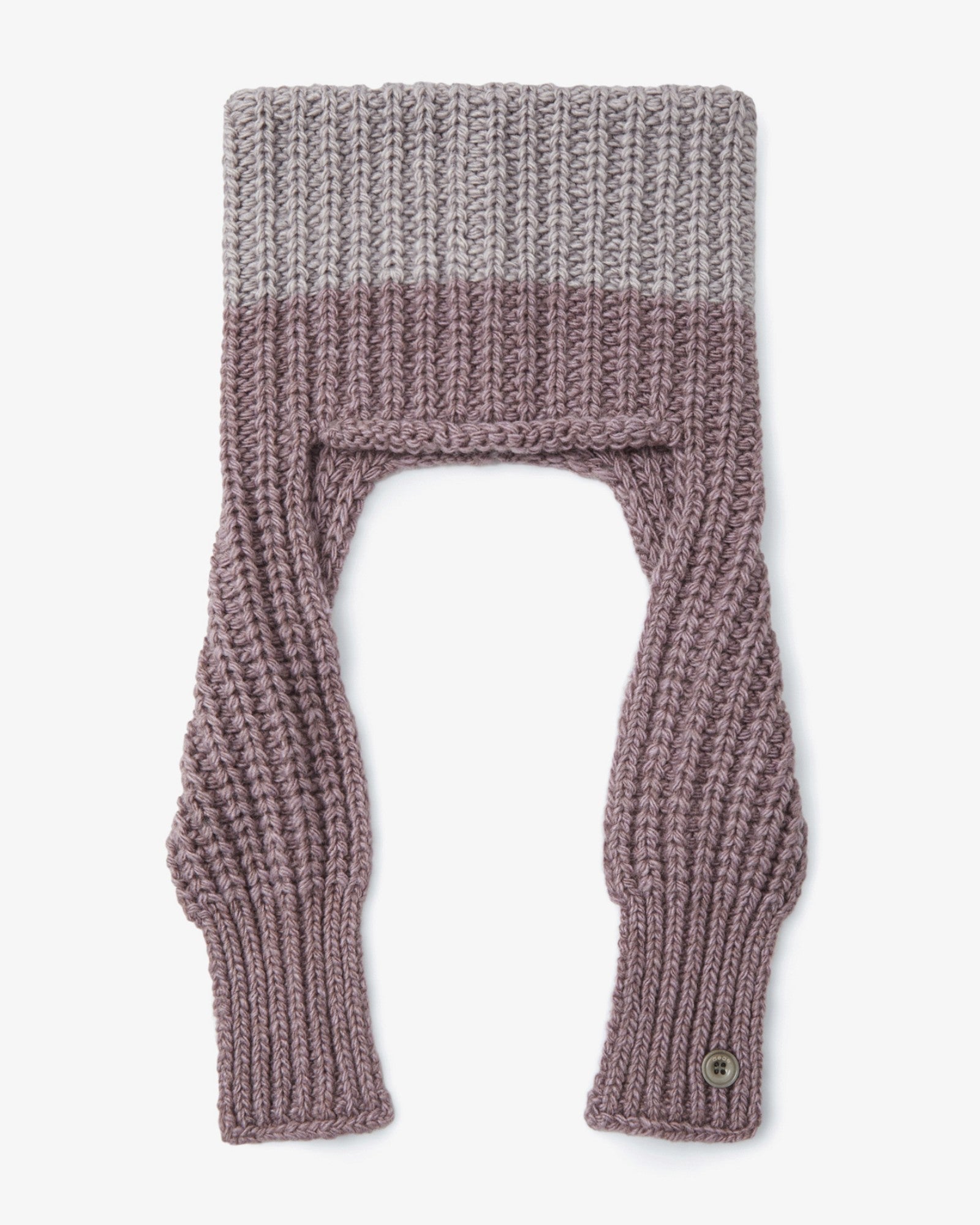 BULKY SQUARE BEANIE [PURPLE]