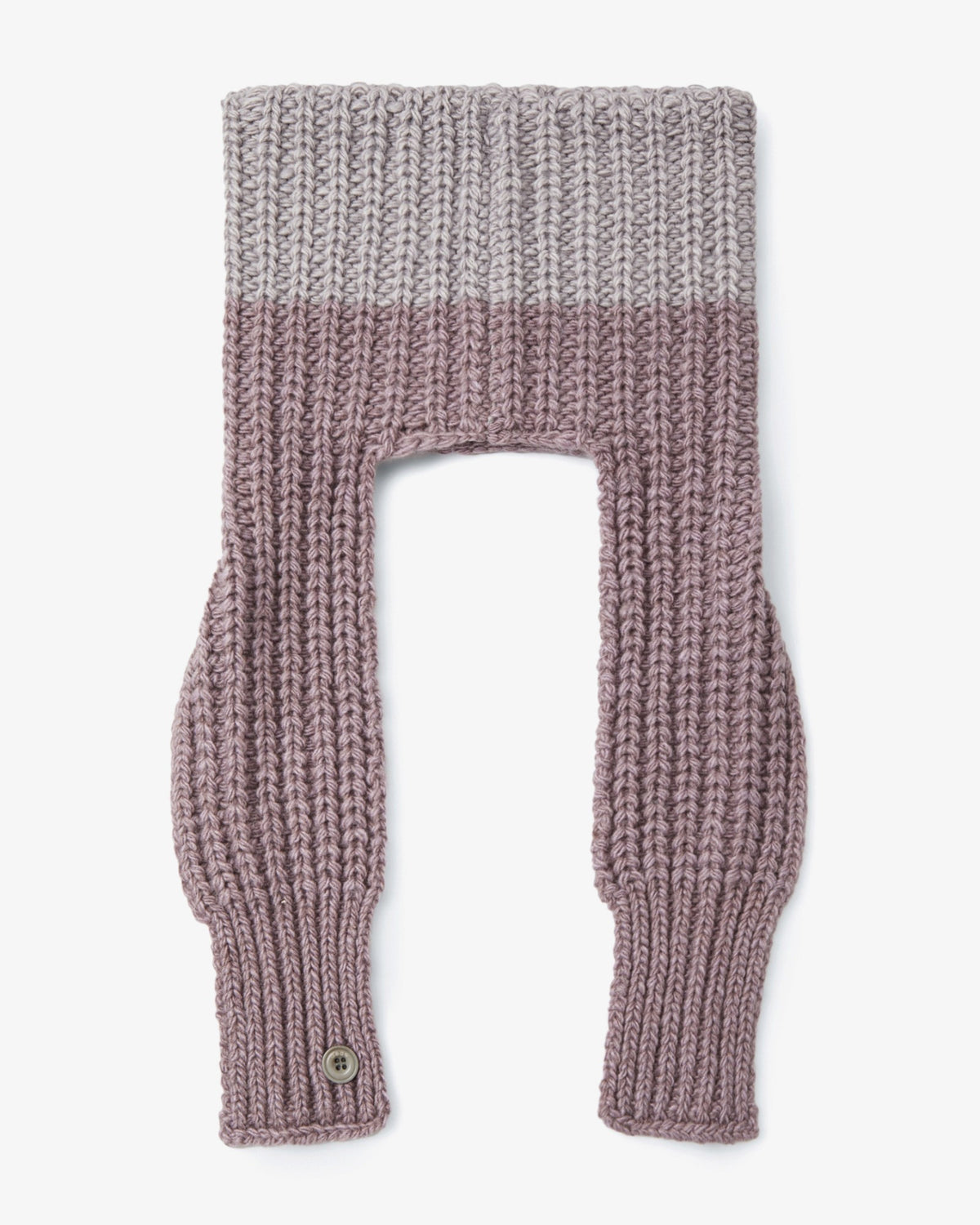 BULKY SQUARE BEANIE [PURPLE]