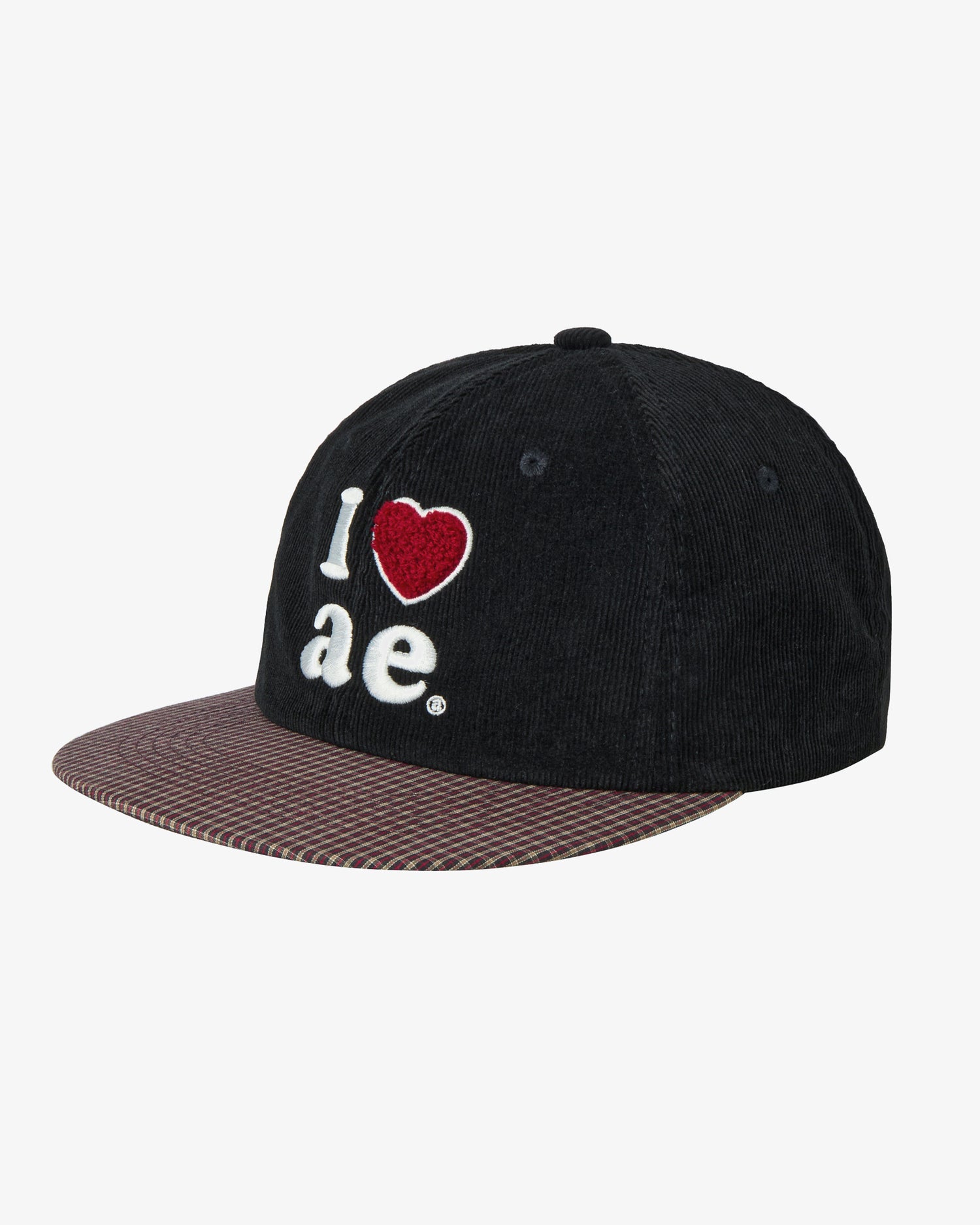CHECK BALL CAP [BLACK]