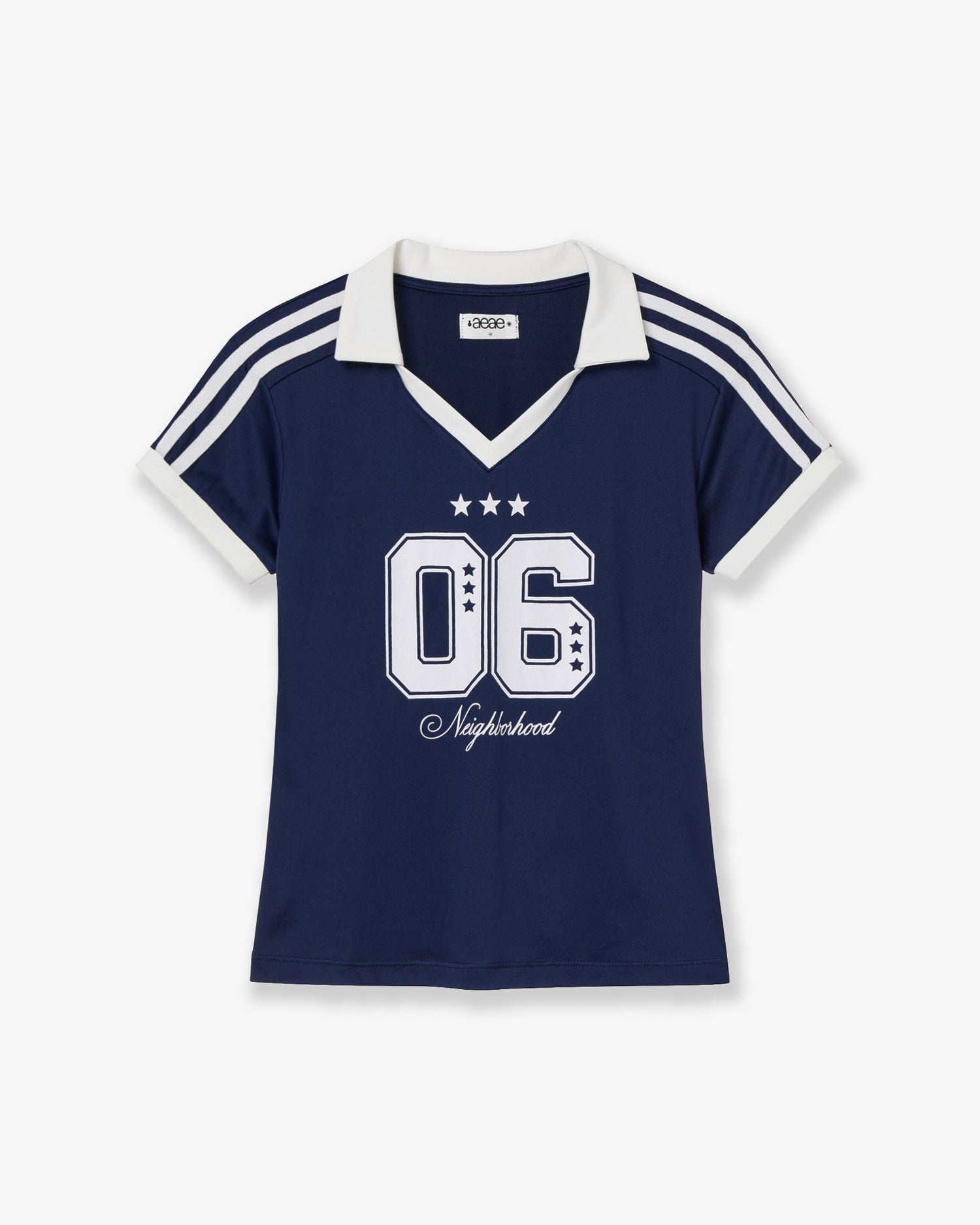 COLLAR JERSEY [NAVY]