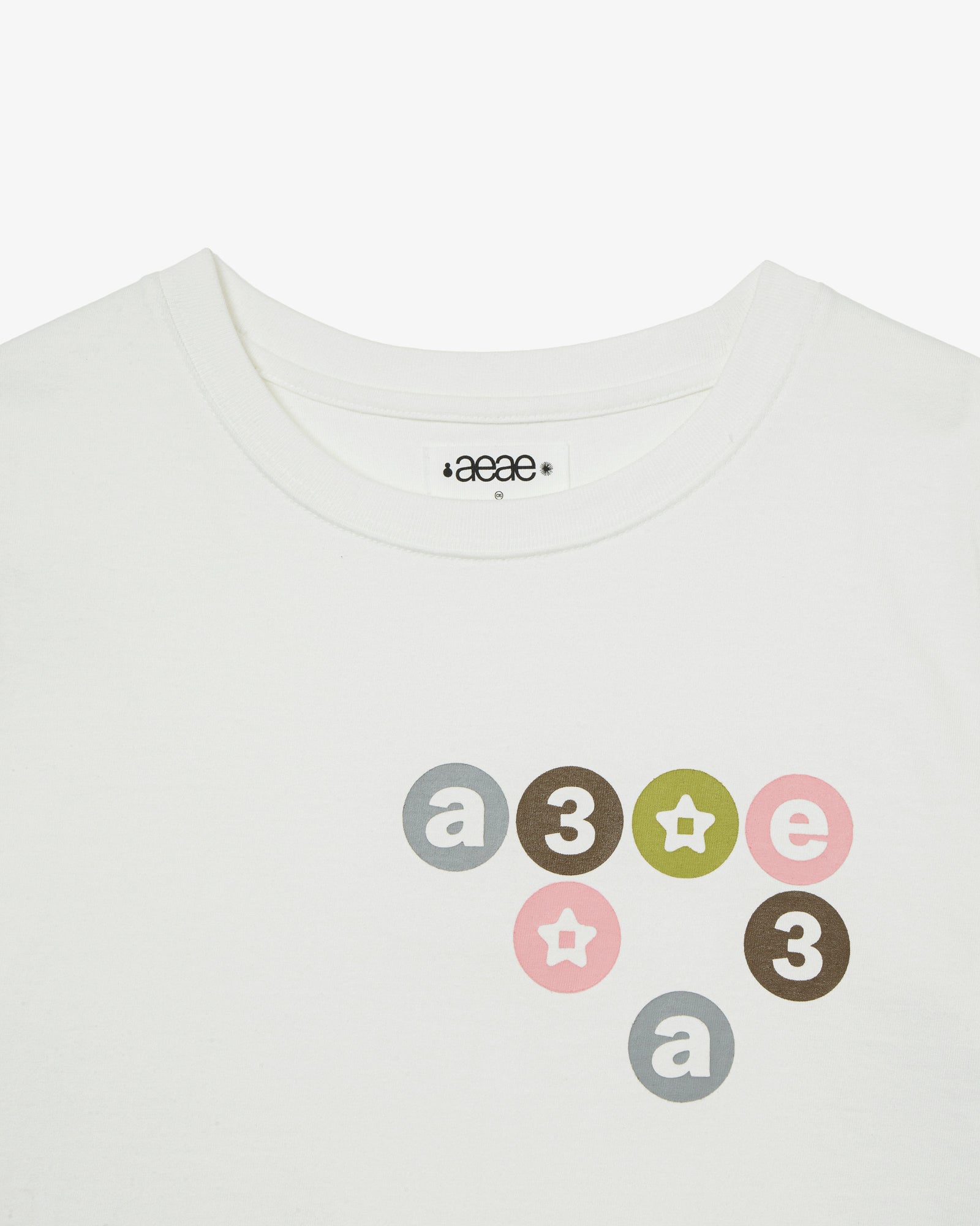 COLOR DOT LOGO TEE [WHITE]