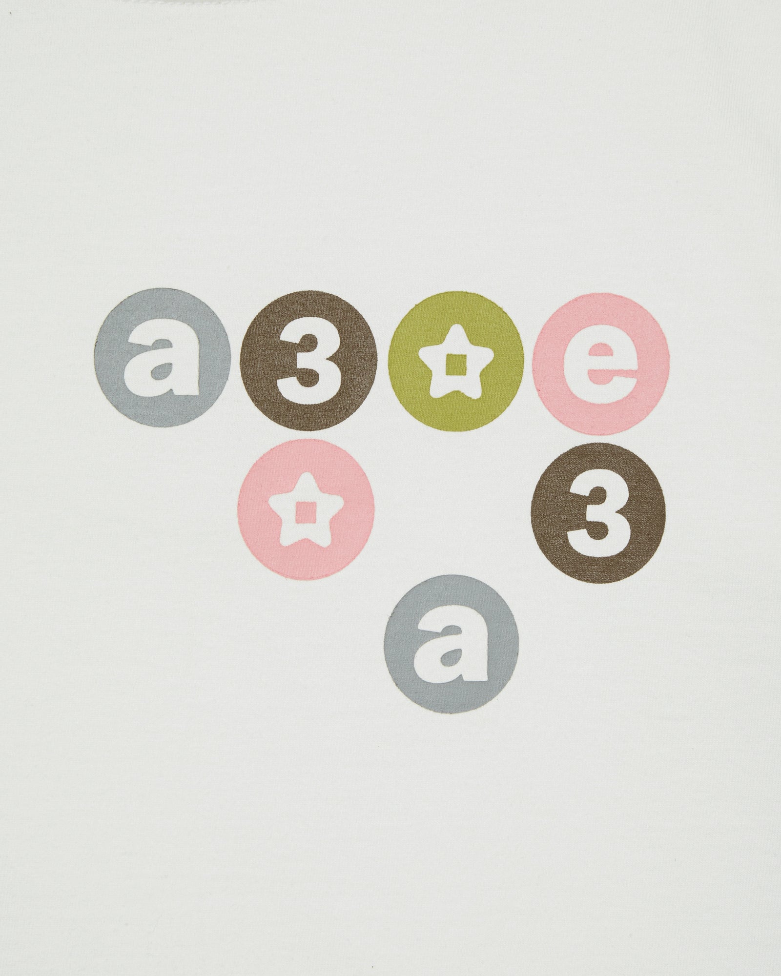 COLOR DOT LOGO TEE [WHITE]