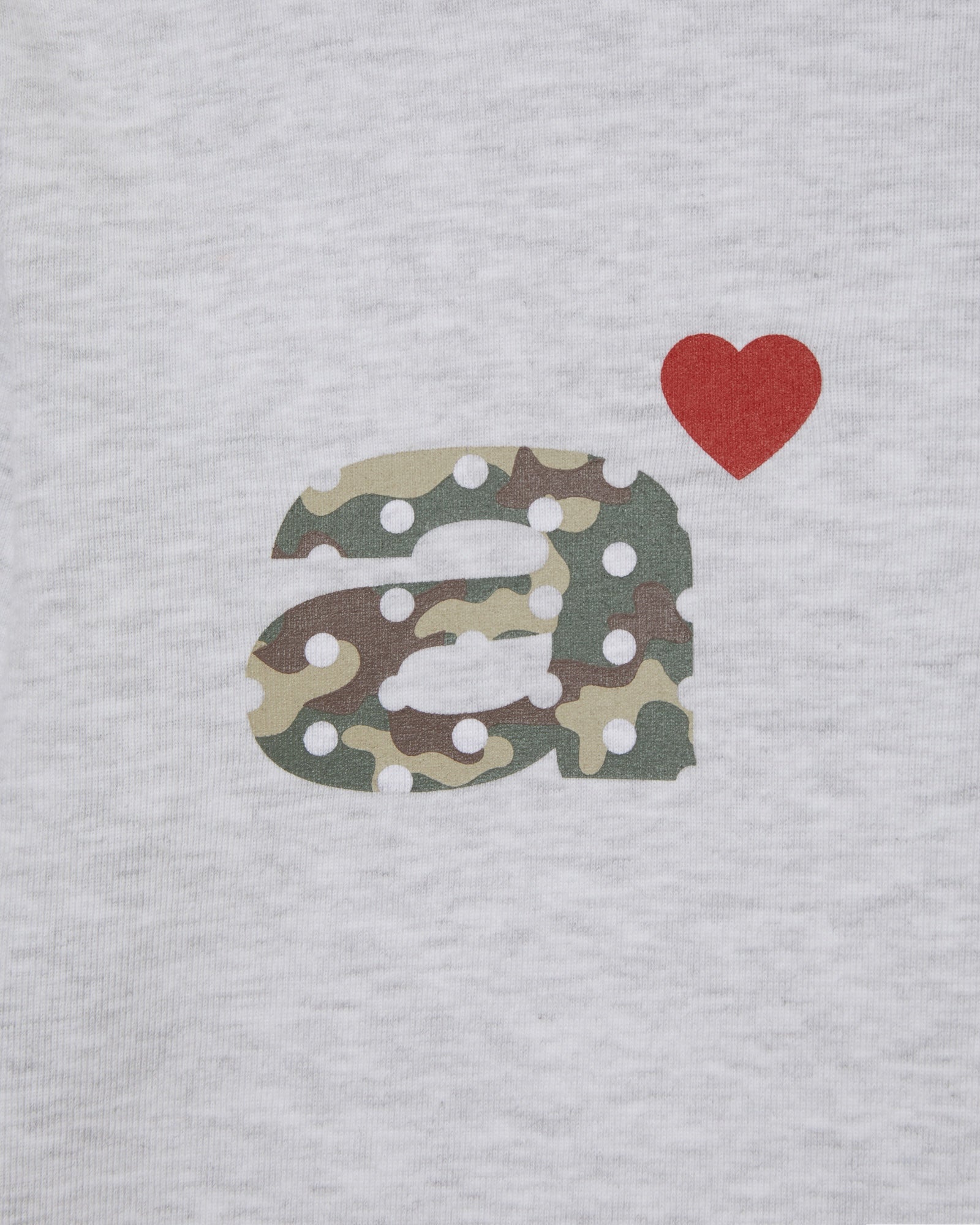 DOT SMALL LETTER L/S [LIGHT GREY/CAMO]