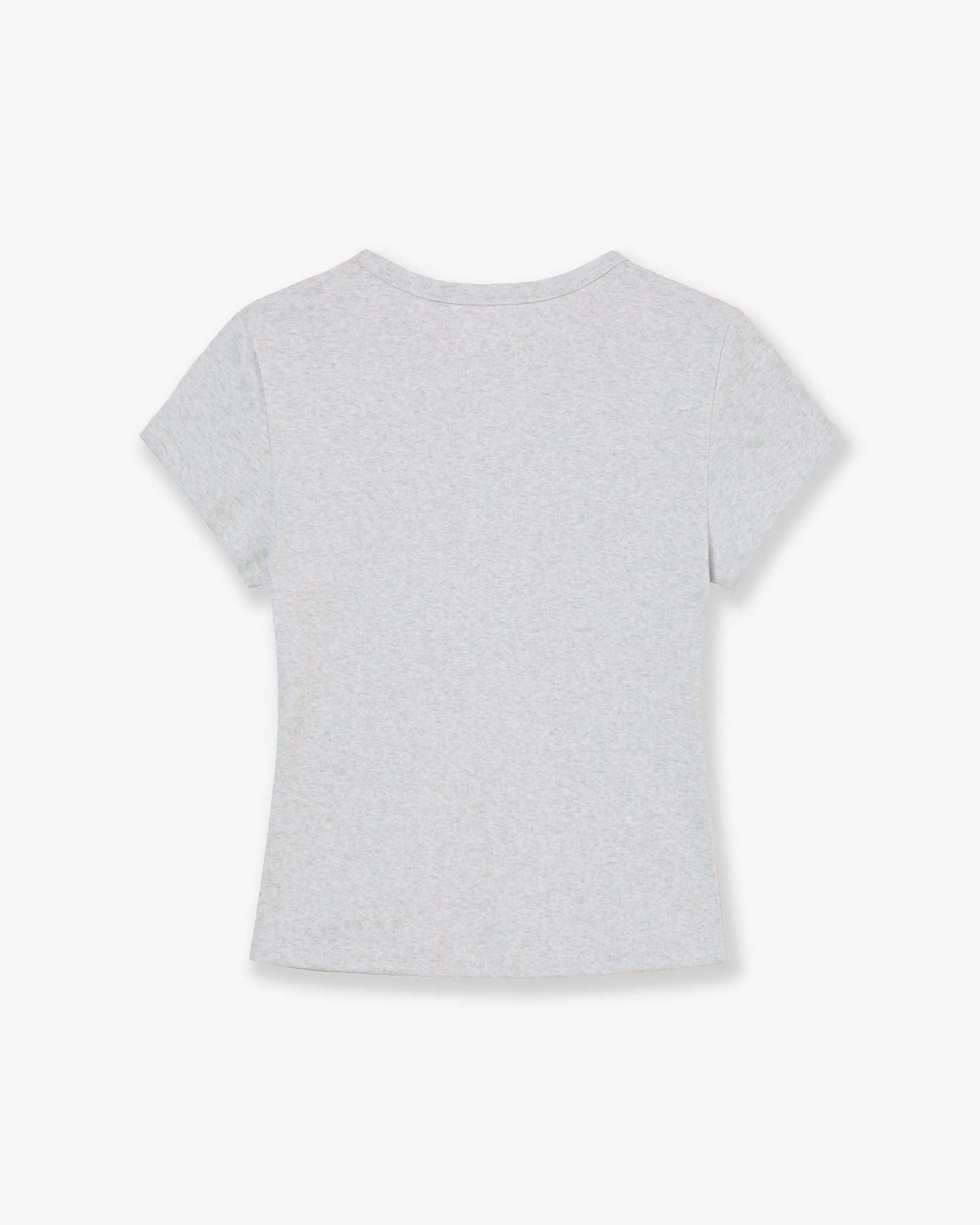 DOT SMALL LETTER TEE [LIGHT GREY]