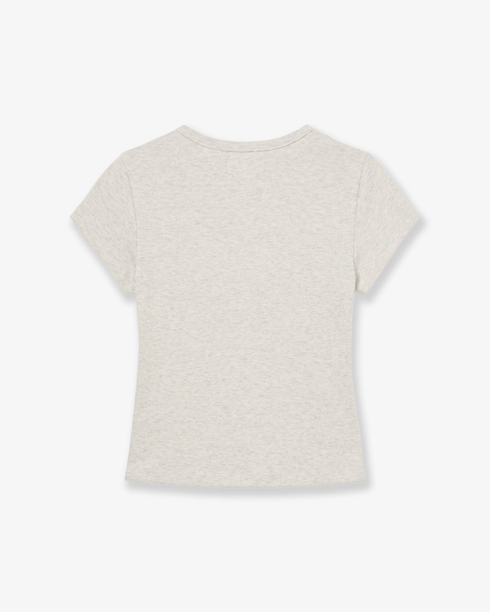 DOT SMALL LETTER TEE [OATMEAL]