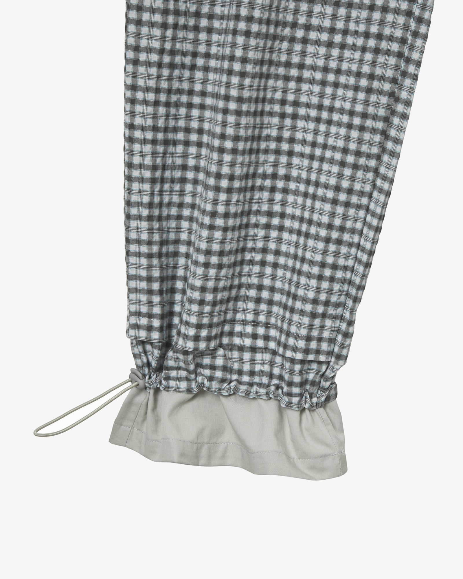 DRAWSTRING PAJAMA PANTS [GREY]