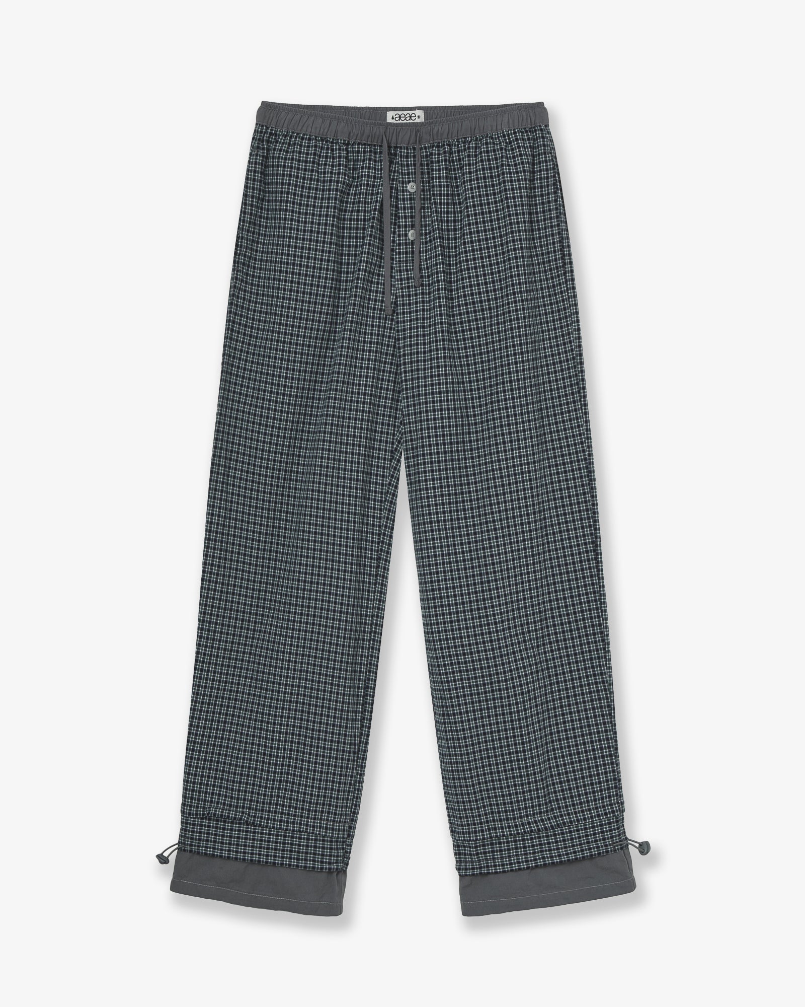 DRAWSTRING PAJAMA PANTS [NAVY]