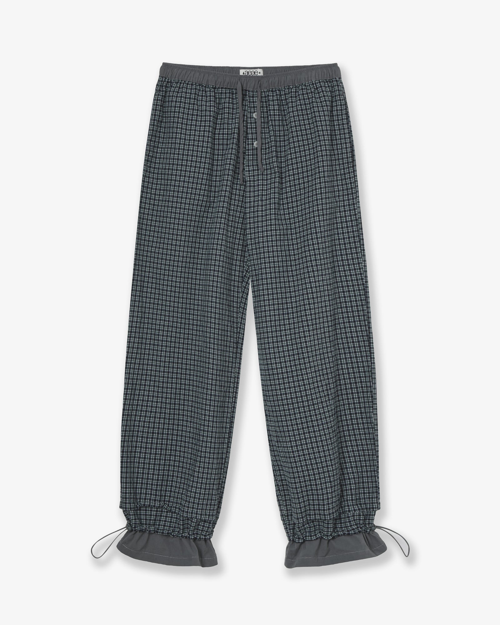 DRAWSTRING PAJAMA PANTS [NAVY]