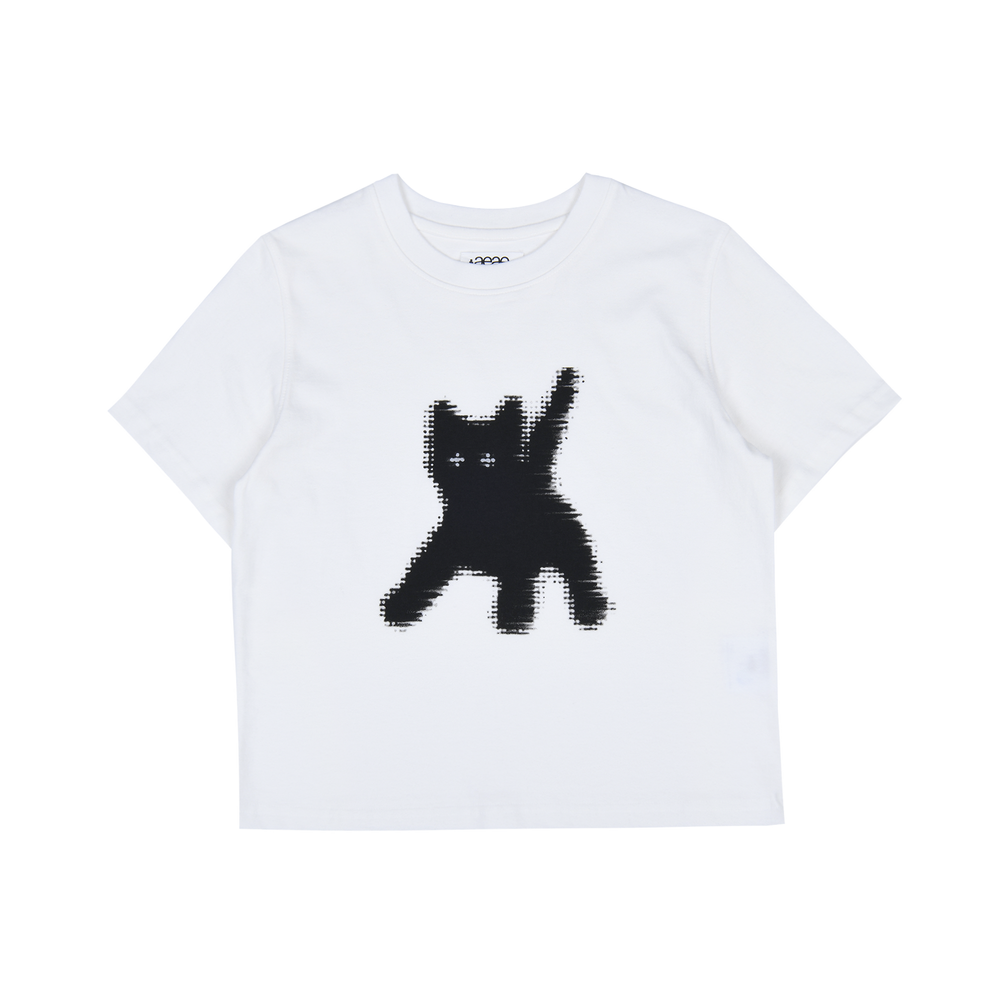 aeae Flashed Cats Eye Crop Tシャツ ホワイト 白 aeae Flashed Cats Eye Crop Tシャツ ホワイト 白 - メルカリ