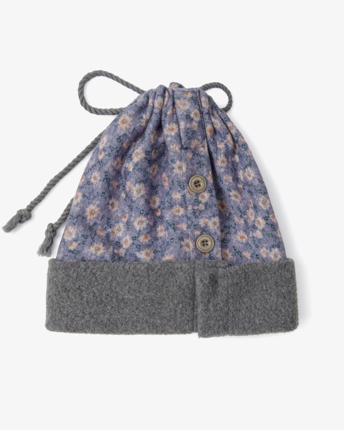 FLEECE NECK WARMER BEANIE [PURPLE]