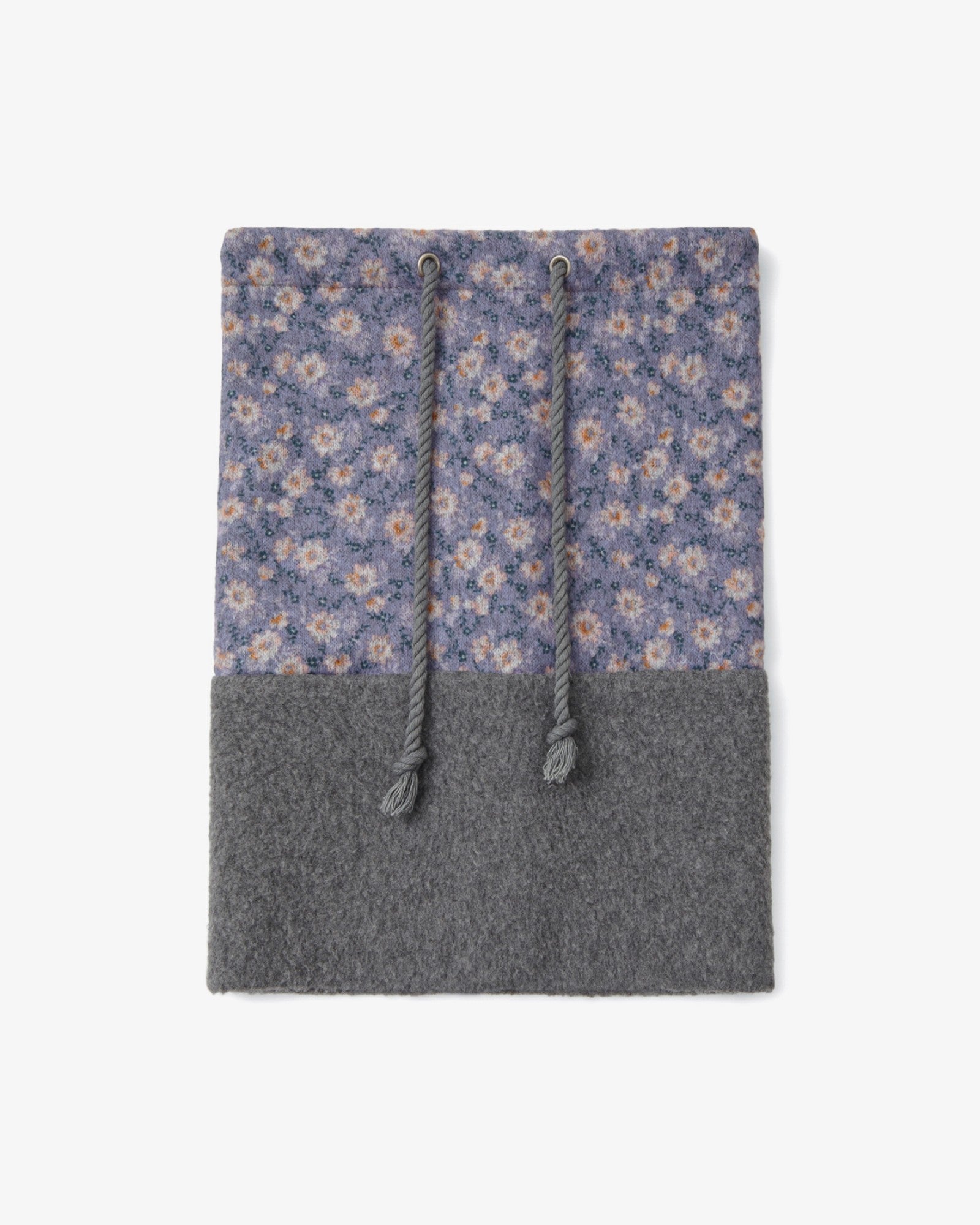 FLEECE NECK WARMER BEANIE [PURPLE]