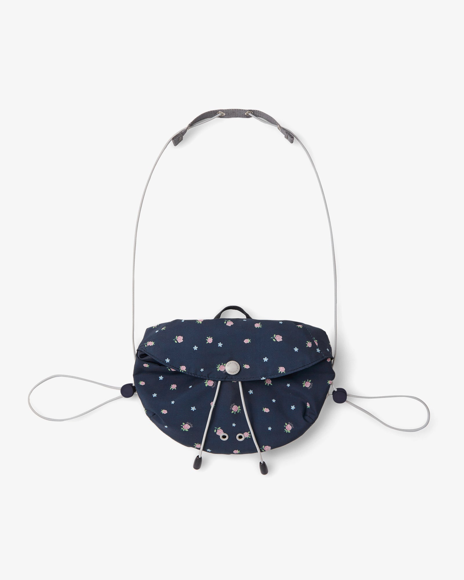 FLOWER DOME MINI BAG [NAVY]