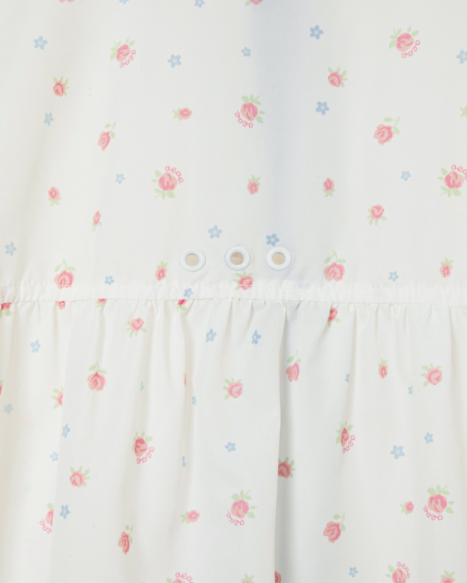 FLOWER WINDBREAKER JACKET [WHITE]