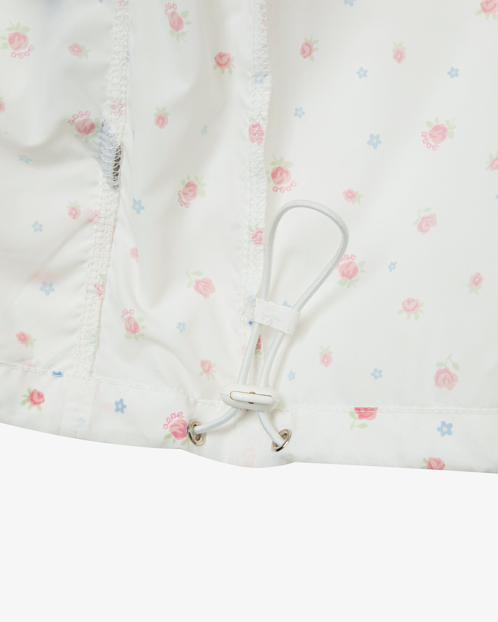 FLOWER WINDBREAKER JACKET [WHITE]