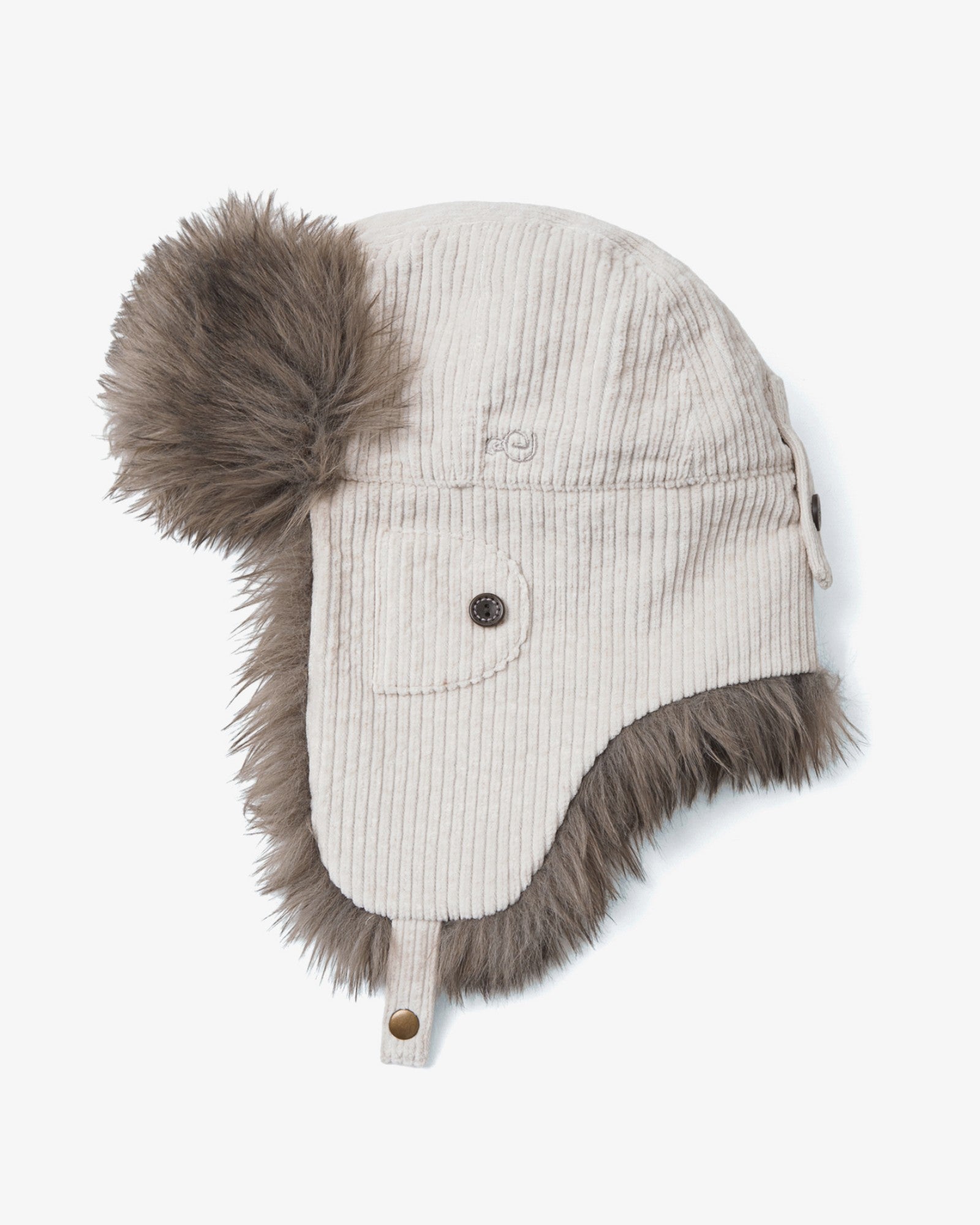 FUR TROOPER HAT [BEIGE]