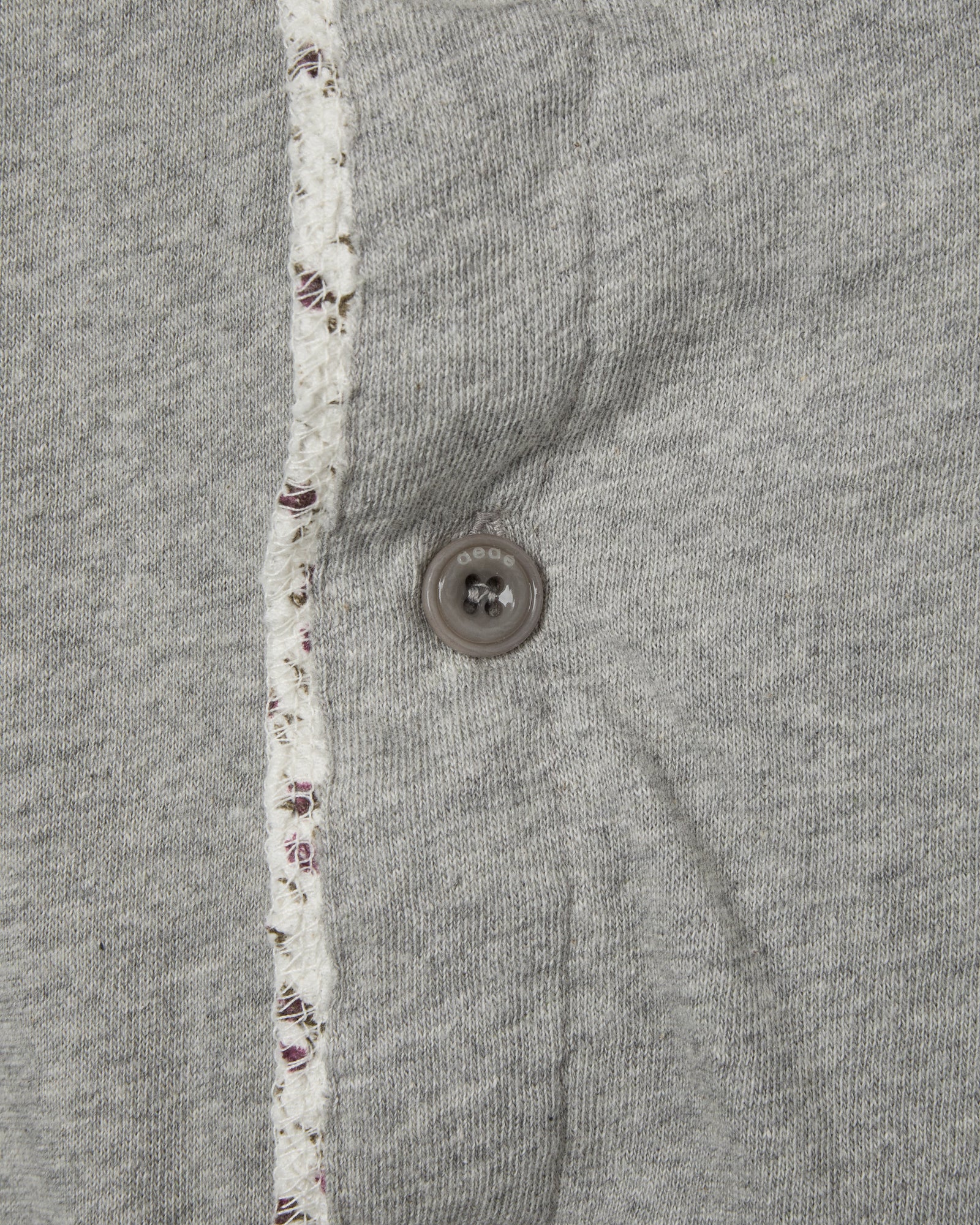 LAYERED CARDIGAN [MELANGE GREY]