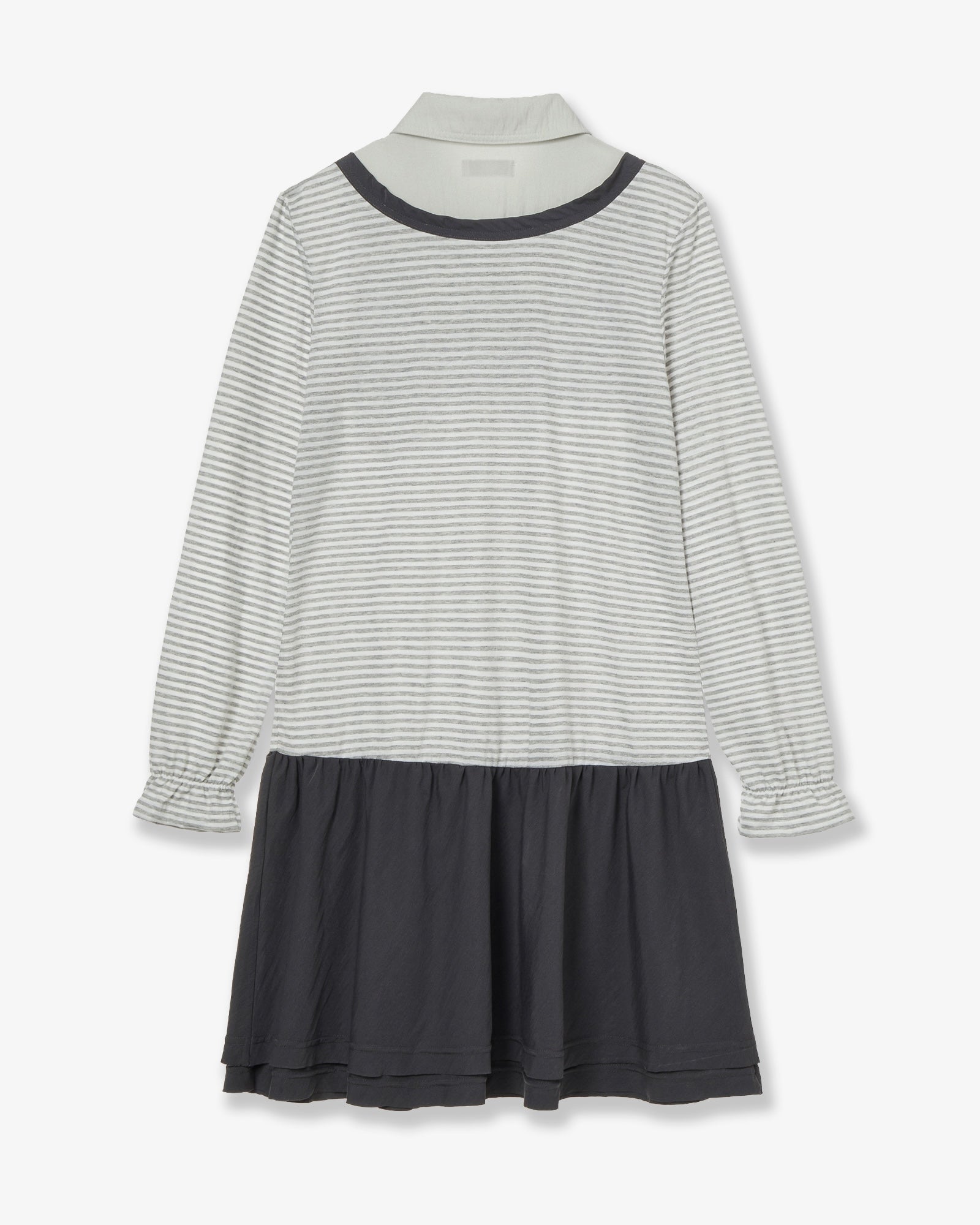 LAYERED ONE PIECE [GREY]