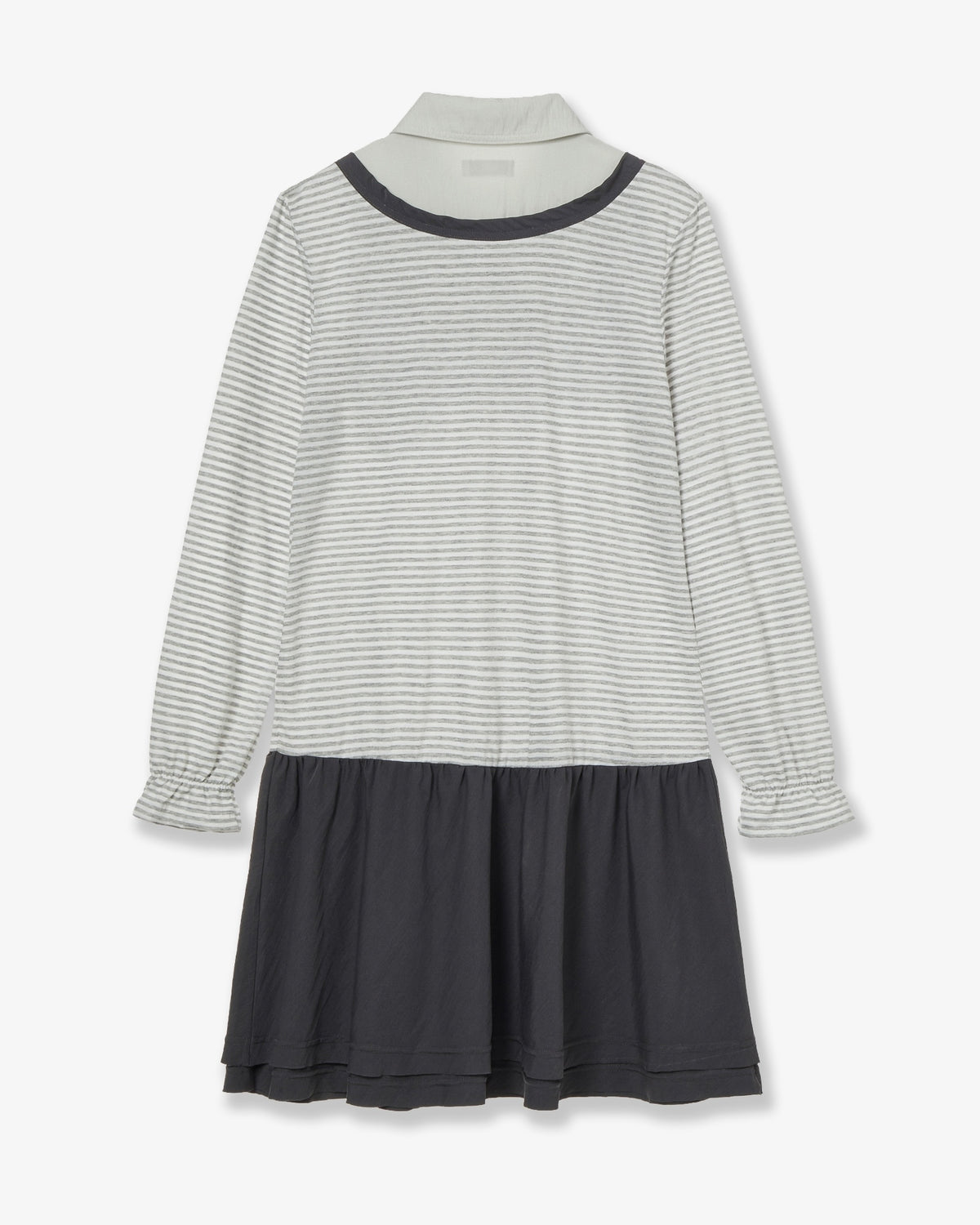 LAYERED ONE PIECE [GREY]