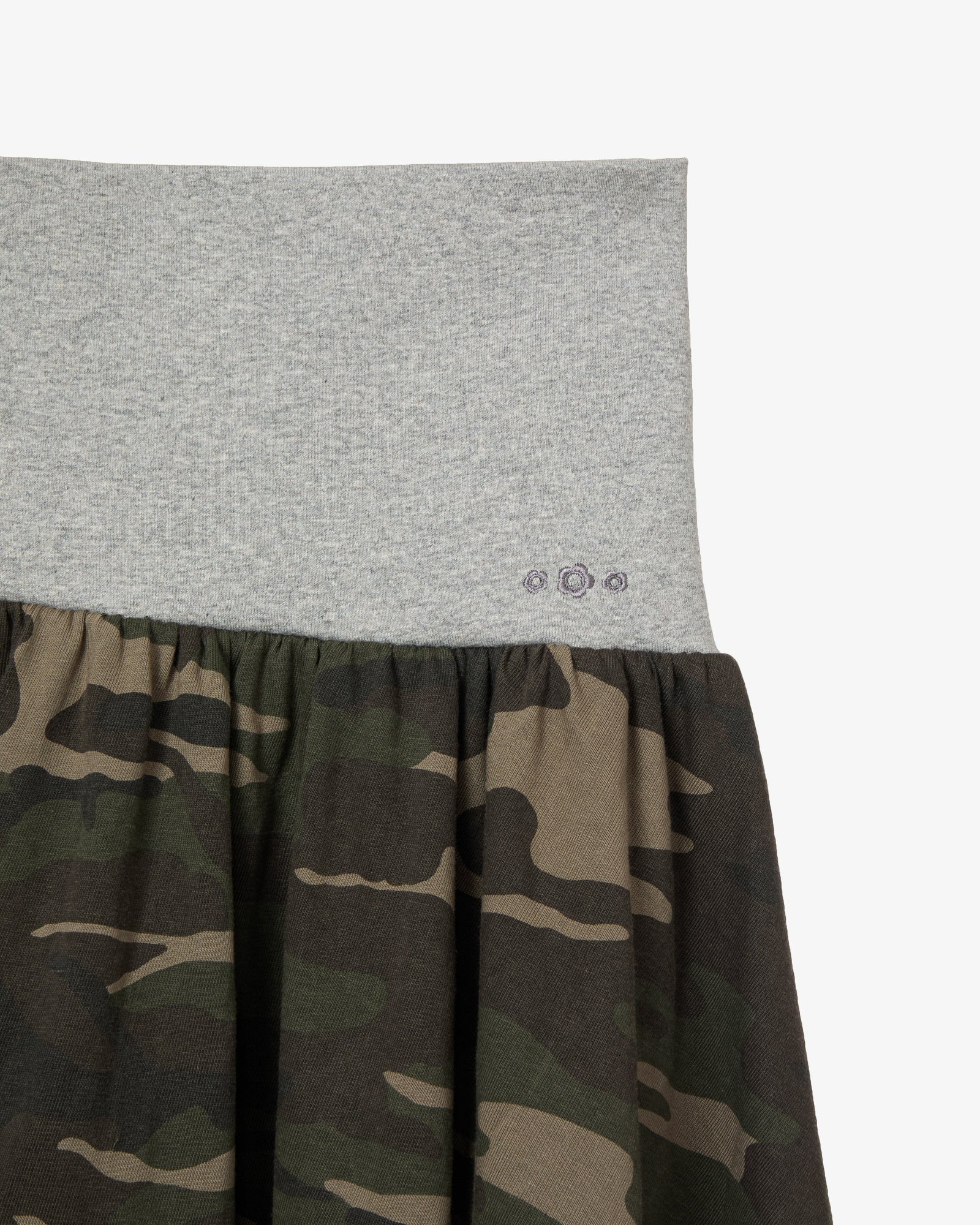 LAYERED SKIRT [CAMO]