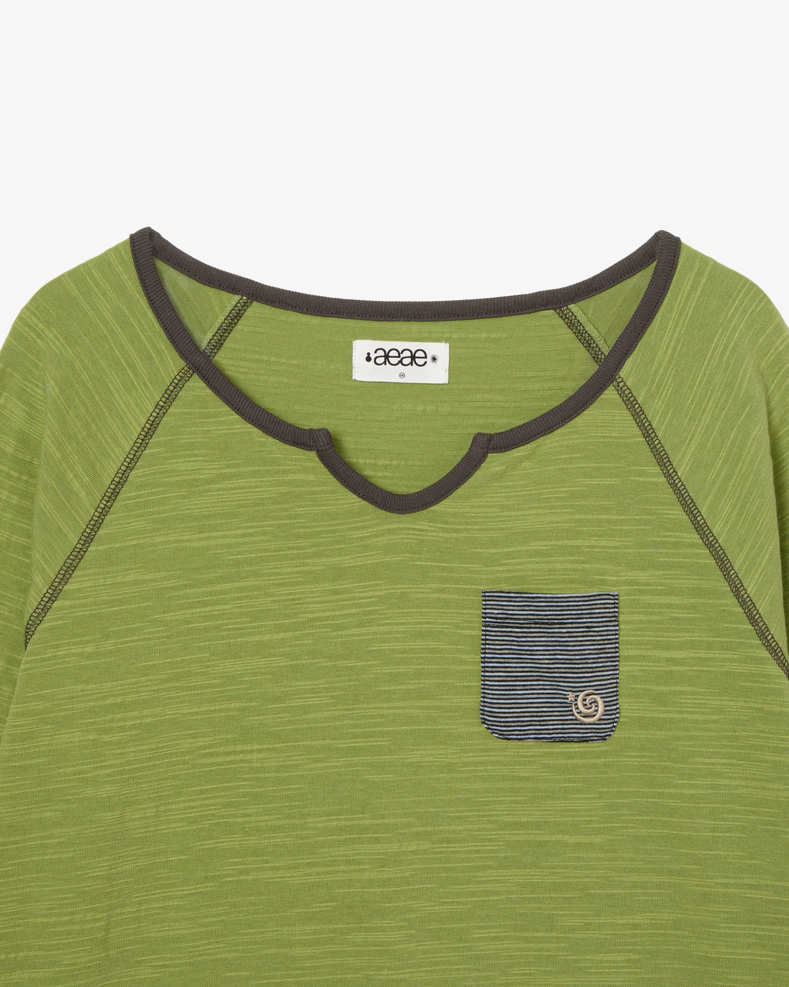 LAYERED SLEEVE TEE [GREEN]