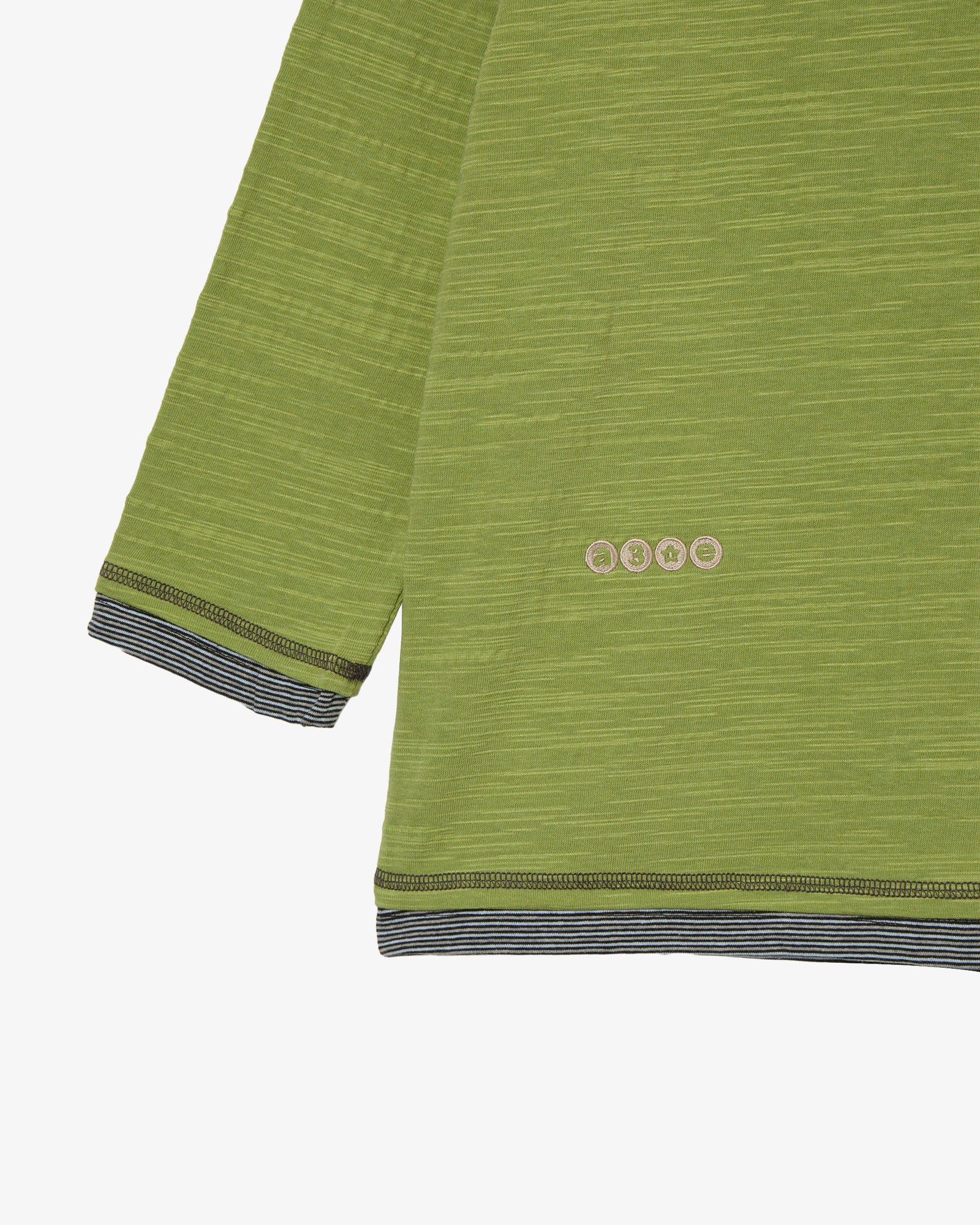LAYERED SLEEVE TEE [GREEN]