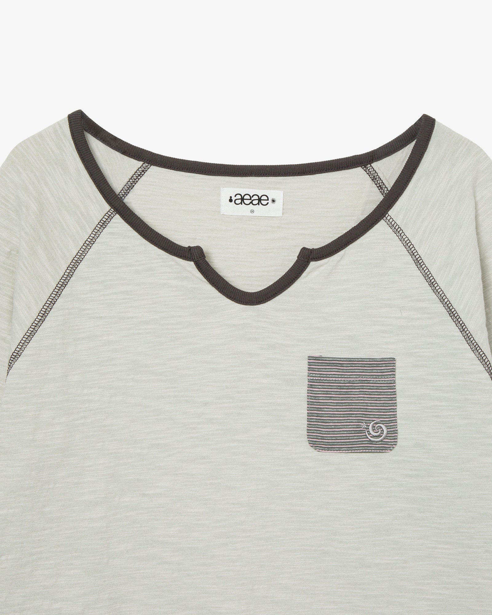 LAYERED SLEEVE TEE [IVORY]