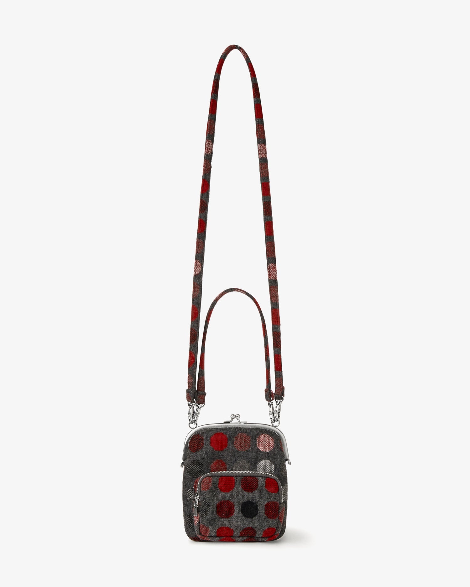 MINI POCKET 2WAY BAG [DOT CHARCOAL]